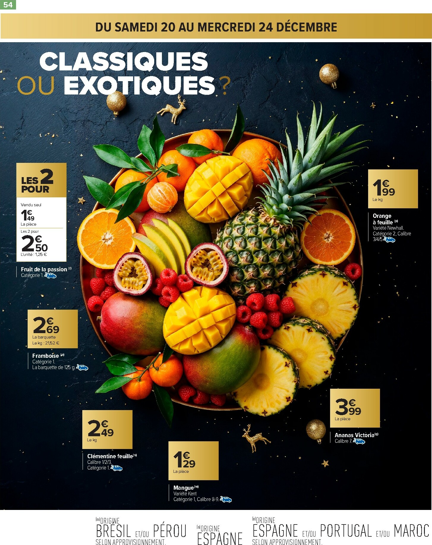 carrefour - Catalogue Carrefour - Festif valable du 18/12 au 31/12 - page: 54