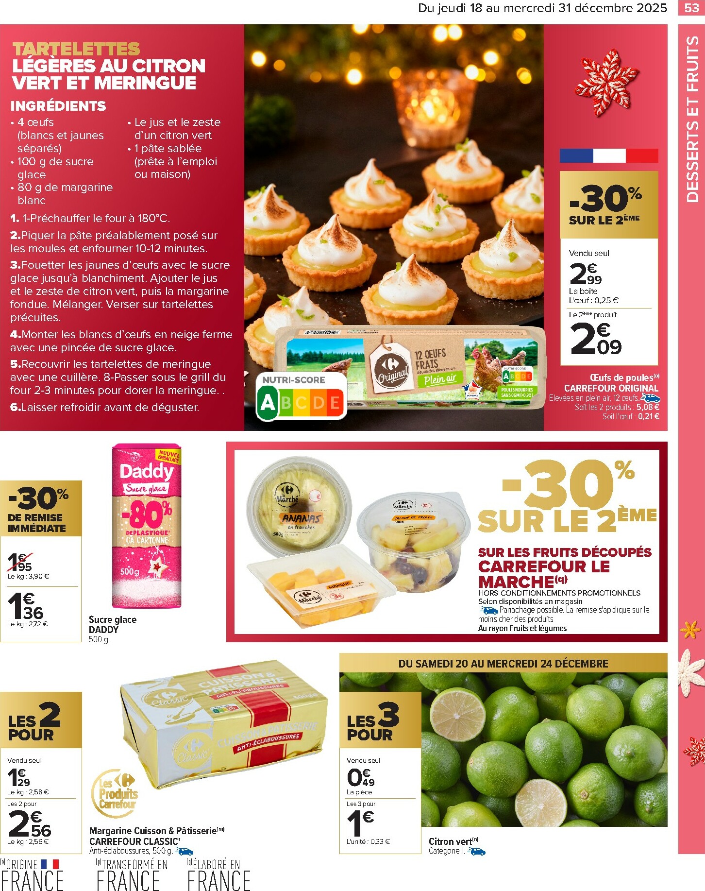 carrefour - Catalogue Carrefour - Festif valable du 18/12 au 31/12 - page: 53