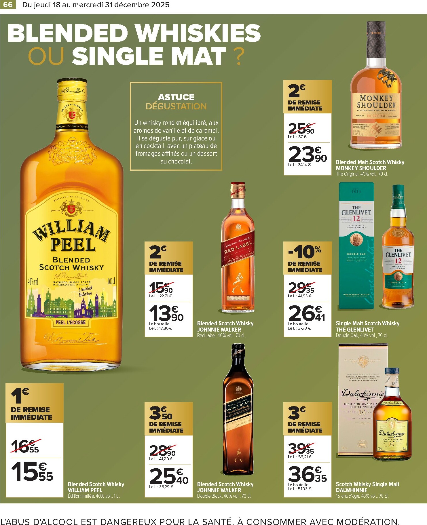 carrefour - Catalogue Carrefour - Festif valable du 18/12 au 31/12 - page: 66