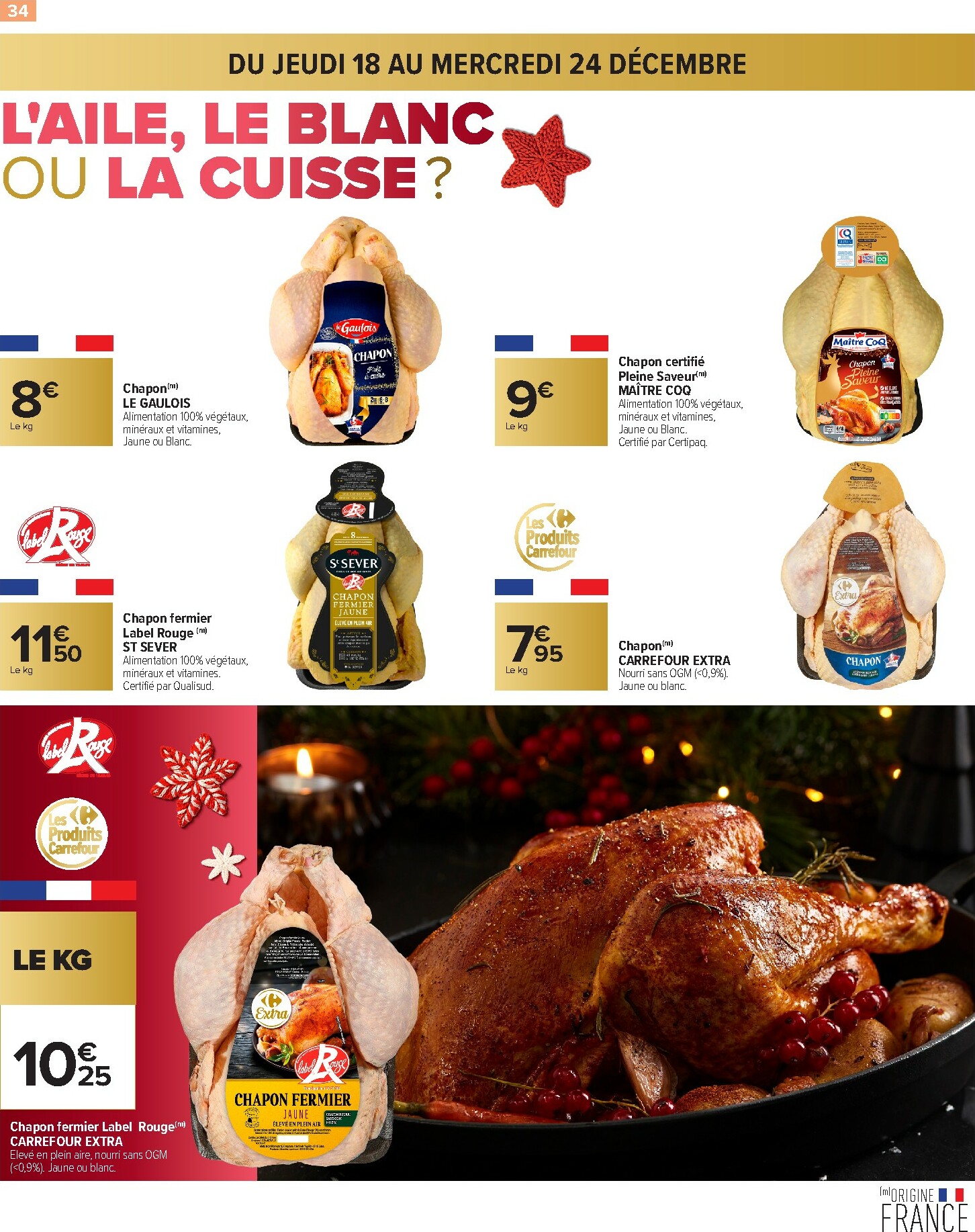 carrefour - Catalogue Carrefour - Festif valable du 18/12 au 31/12 - page: 34