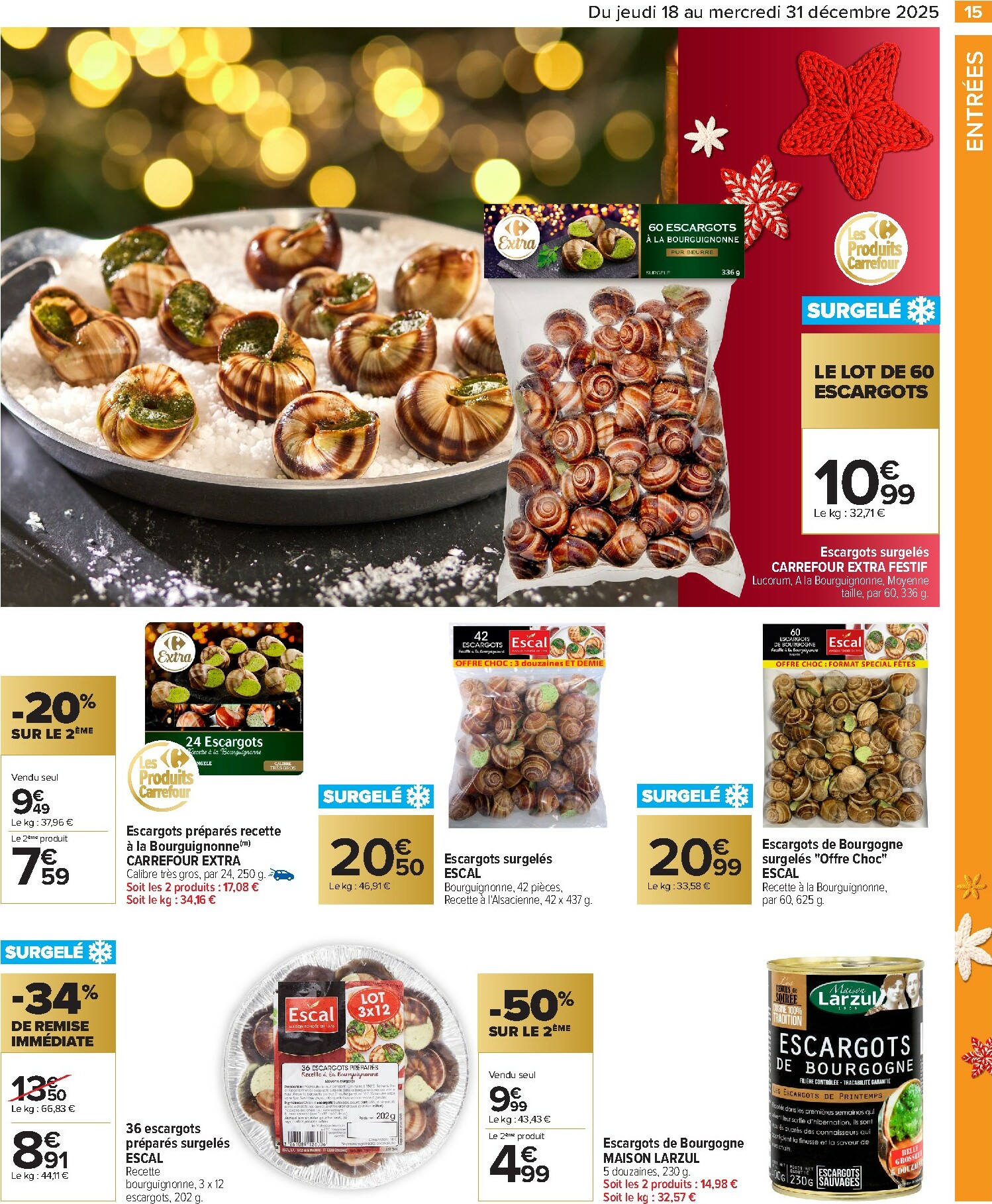 carrefour - Catalogue Carrefour - Festif valable du 18/12 au 31/12 - page: 15
