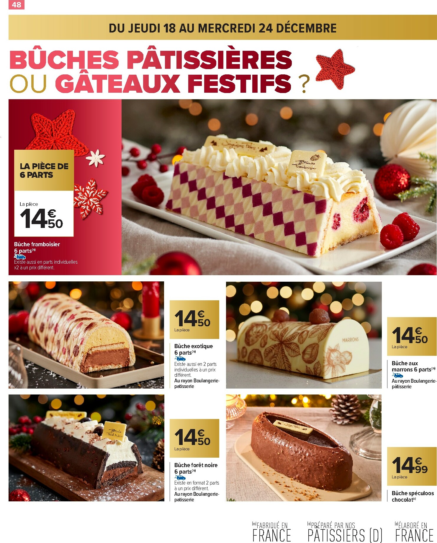 carrefour - Catalogue Carrefour - Festif valable du 18/12 au 31/12 - page: 48