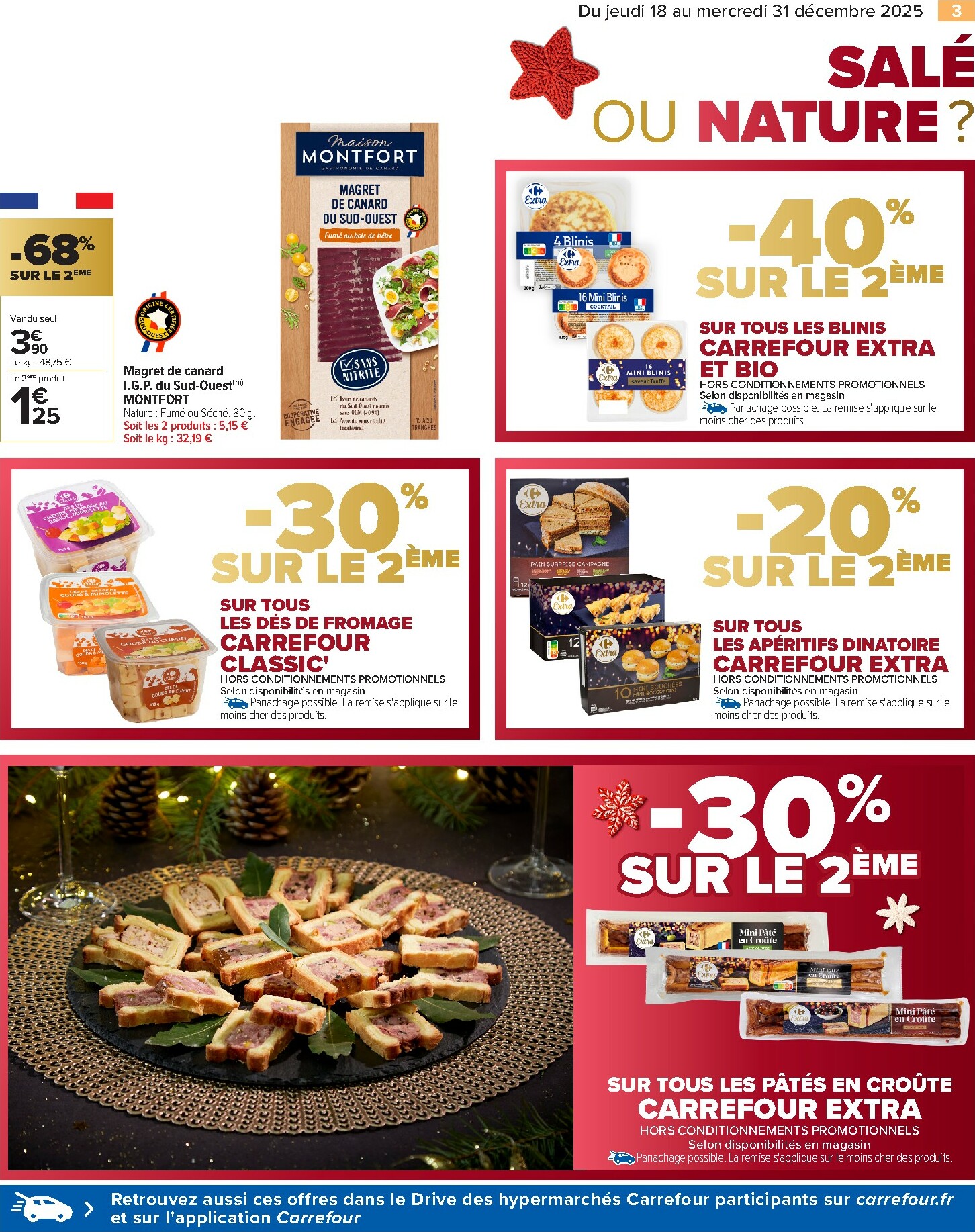 carrefour - Catalogue Carrefour - Festif valable du 18/12 au 31/12 - page: 3