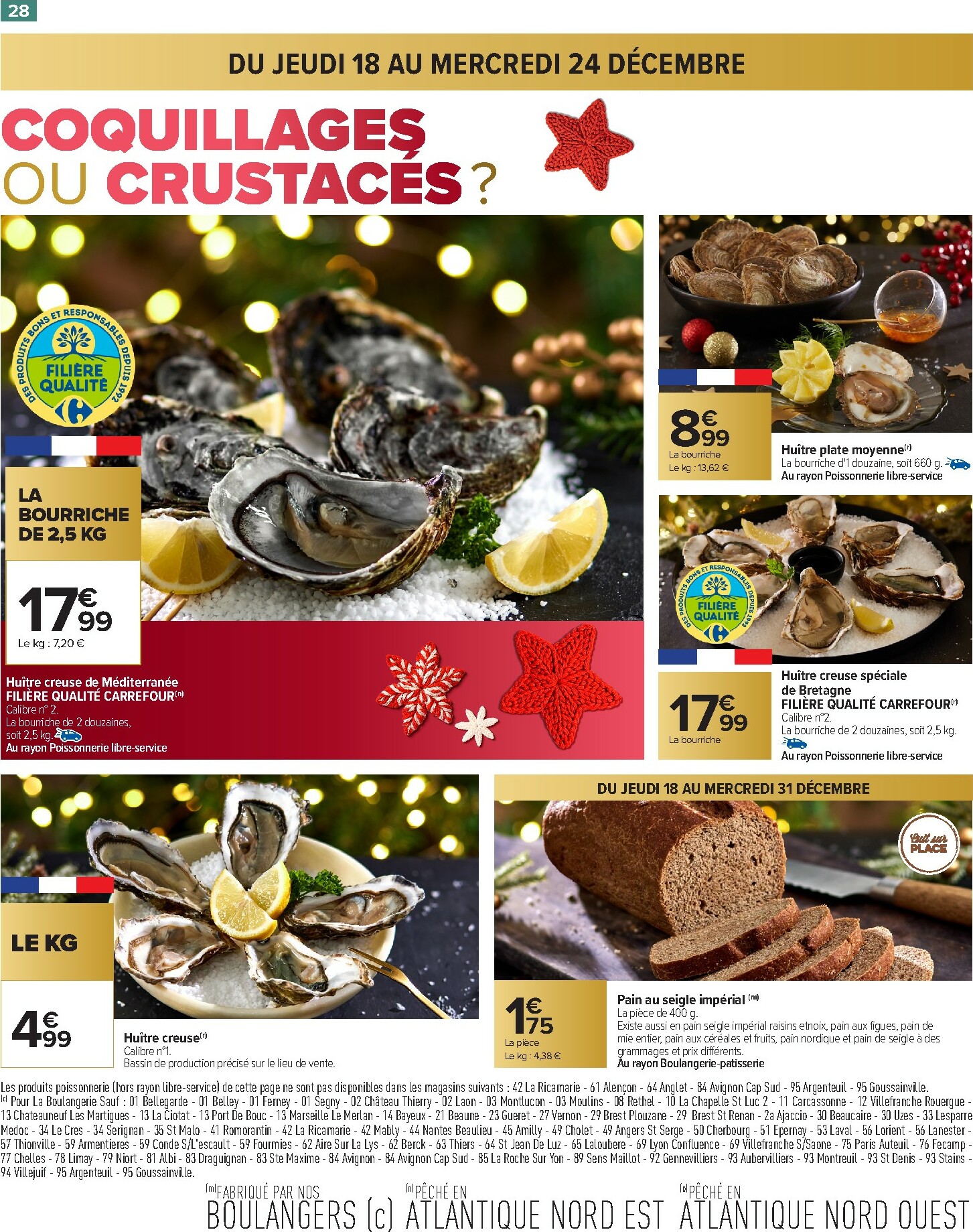 carrefour - Catalogue Carrefour - Festif valable du 18/12 au 31/12 - page: 28
