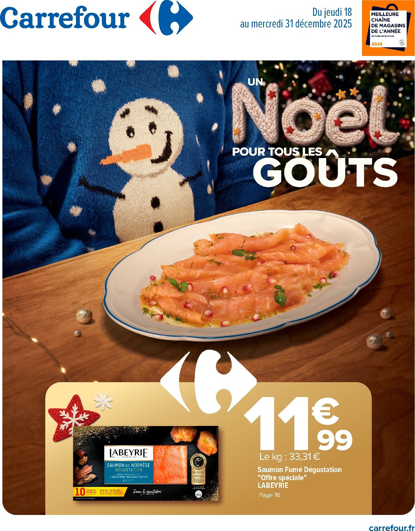 carrefour - Catalogue Carrefour - Festif valable du 18/12 au 31/12