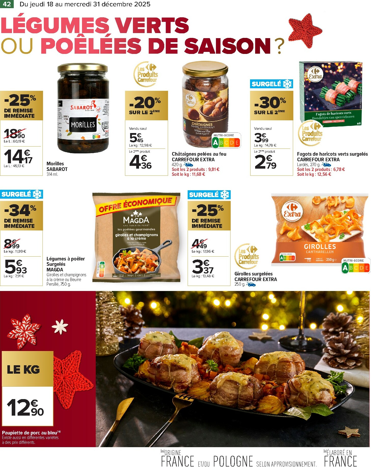 carrefour - Catalogue Carrefour - Festif valable du 18/12 au 31/12 - page: 42