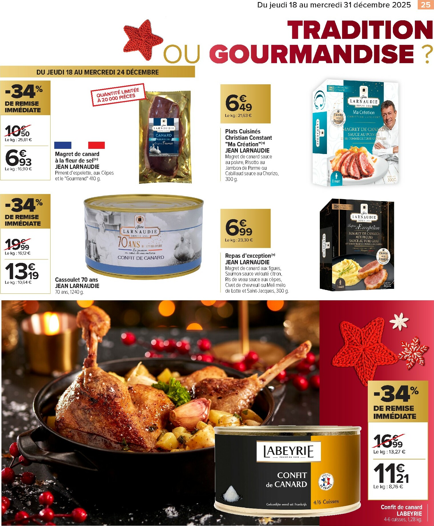carrefour - Catalogue Carrefour - Festif valable du 18/12 au 31/12 - page: 25