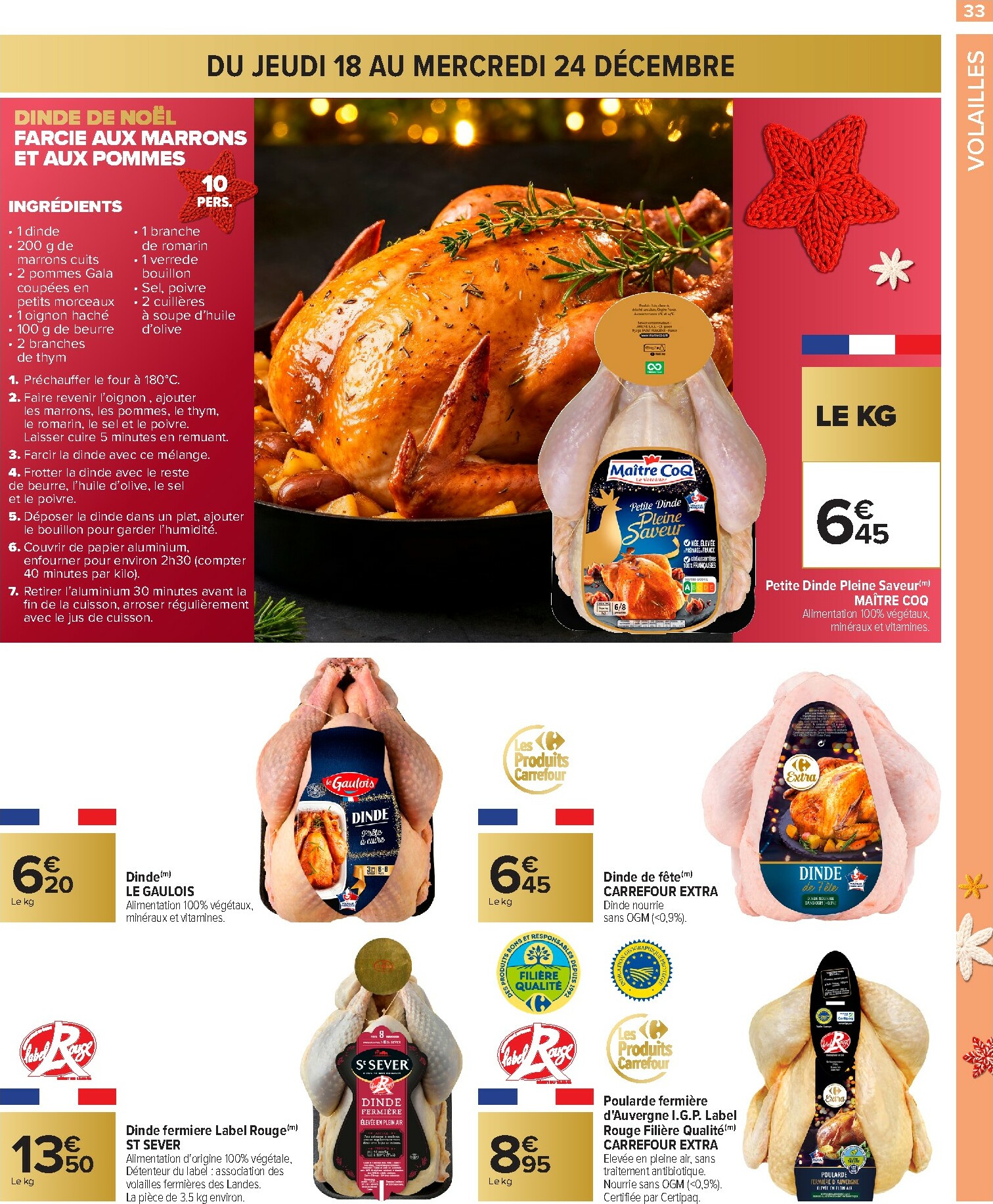 carrefour - Catalogue Carrefour - Festif valable du 18/12 au 31/12 - page: 33