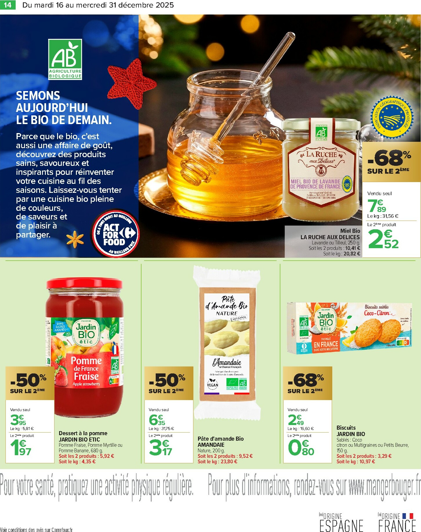 carrefour - Catalogue Carrefour - Noël valable du 16/12 au 31/12 - page: 16