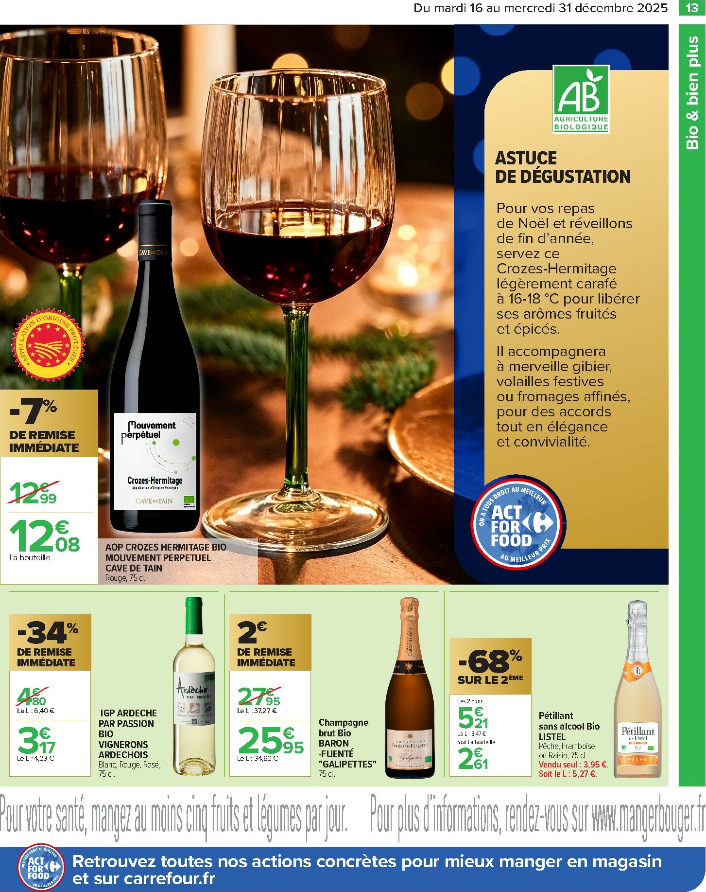 carrefour - Catalogue Carrefour - Noël valable du 16/12 au 31/12 - page: 15