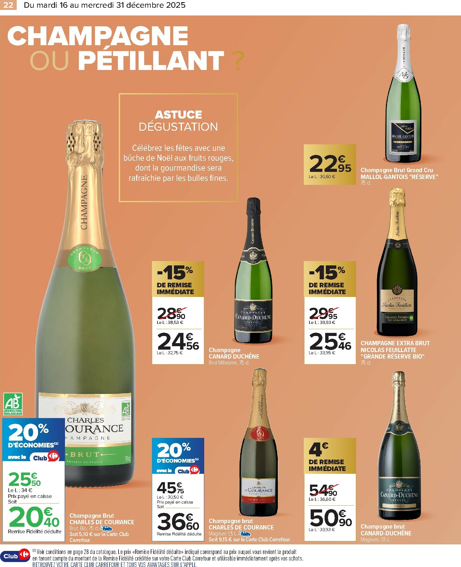 carrefour - Catalogue Carrefour - Alcools valable du 16/12 au 31/12 - page: 24