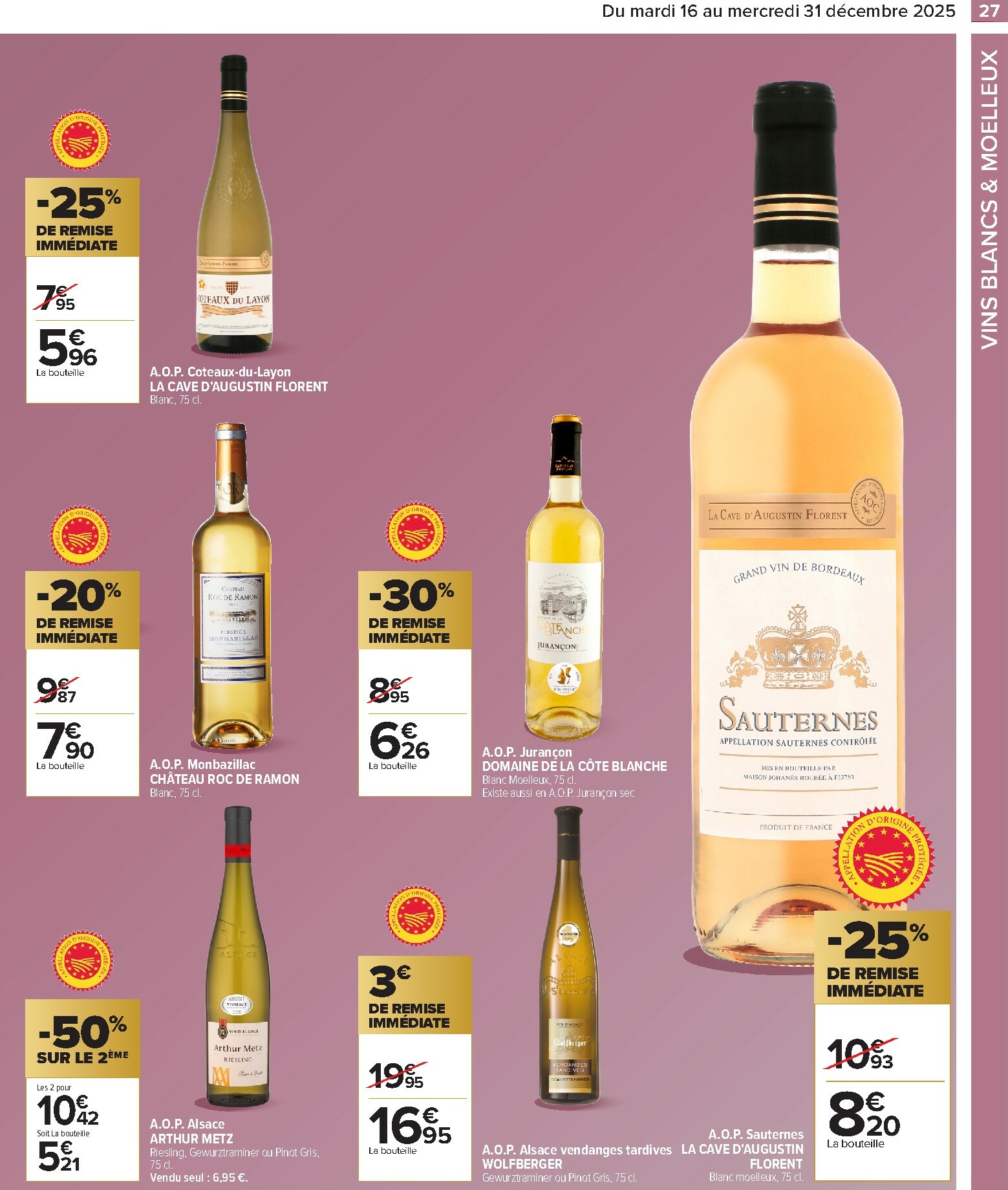 carrefour - Catalogue Carrefour - Alcools valable du 16/12 au 31/12 - page: 29