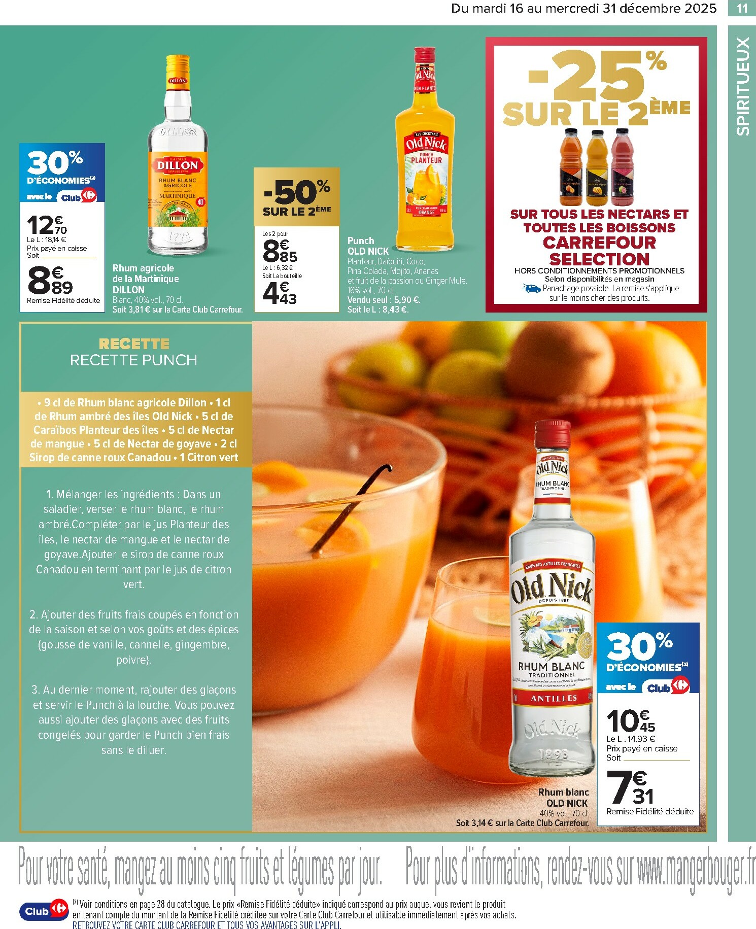 carrefour - Catalogue Carrefour - Alcools valable du 16/12 au 31/12 - page: 13
