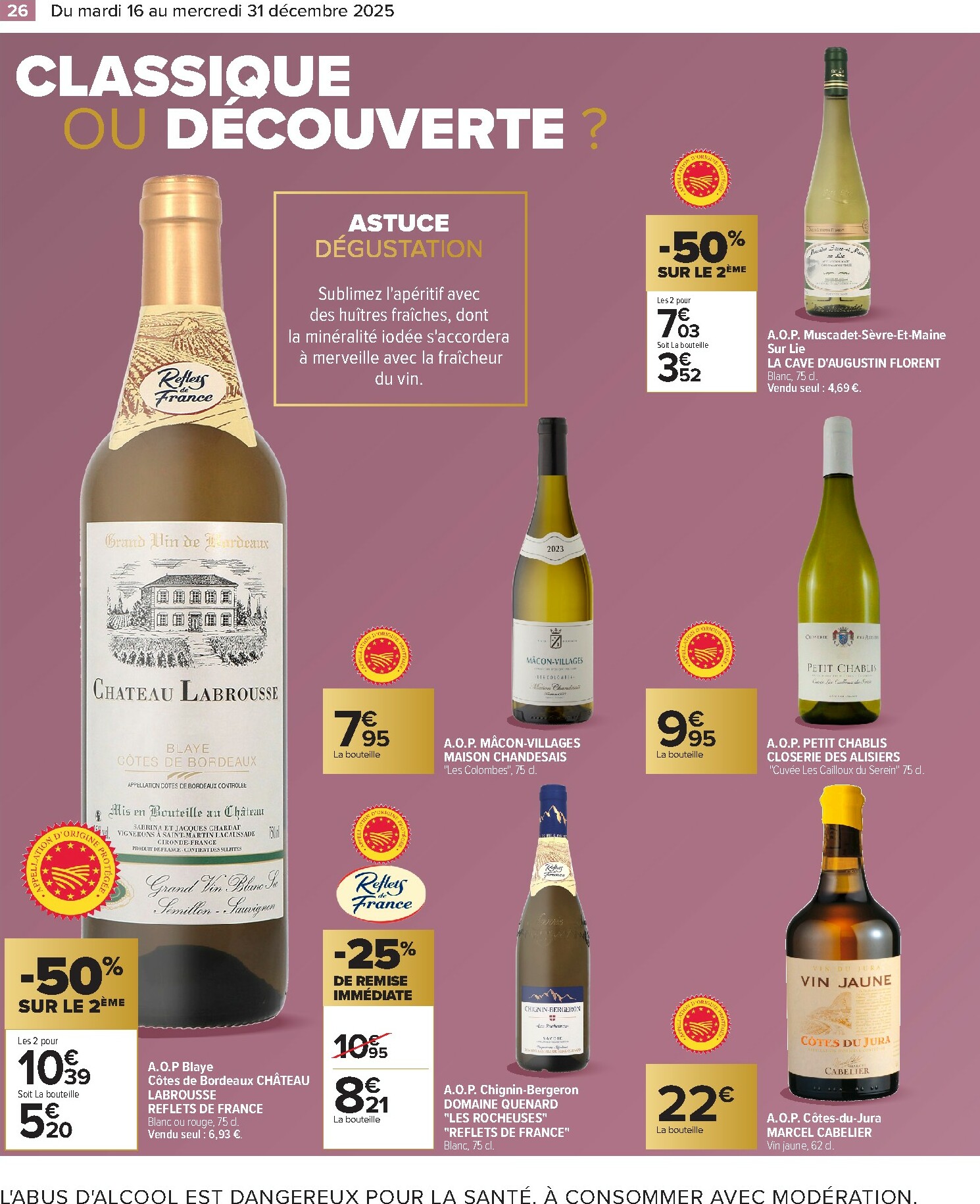 carrefour - Catalogue Carrefour - Alcools valable du 16/12 au 31/12 - page: 28
