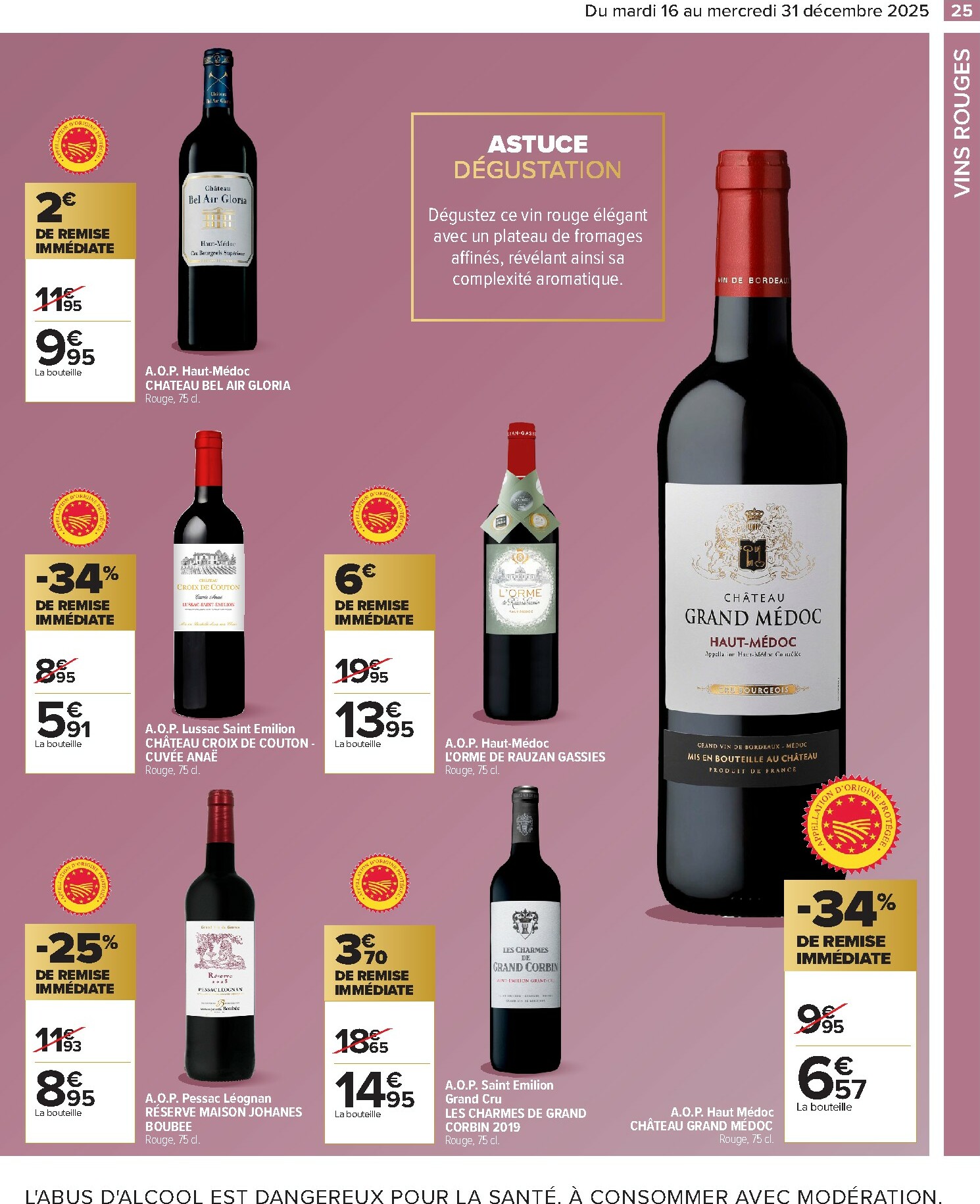 carrefour - Catalogue Carrefour - Alcools valable du 16/12 au 31/12 - page: 27