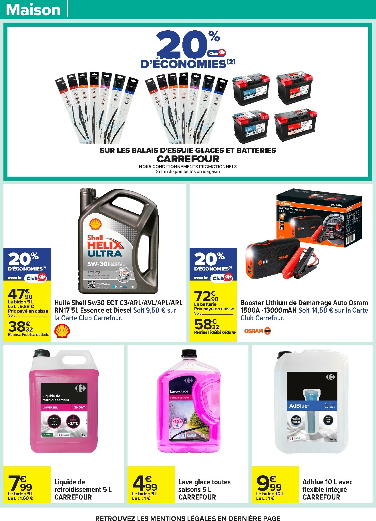 carrefour - Catalogue Carrefour valable du 23/12 au 05/01 - page: 55