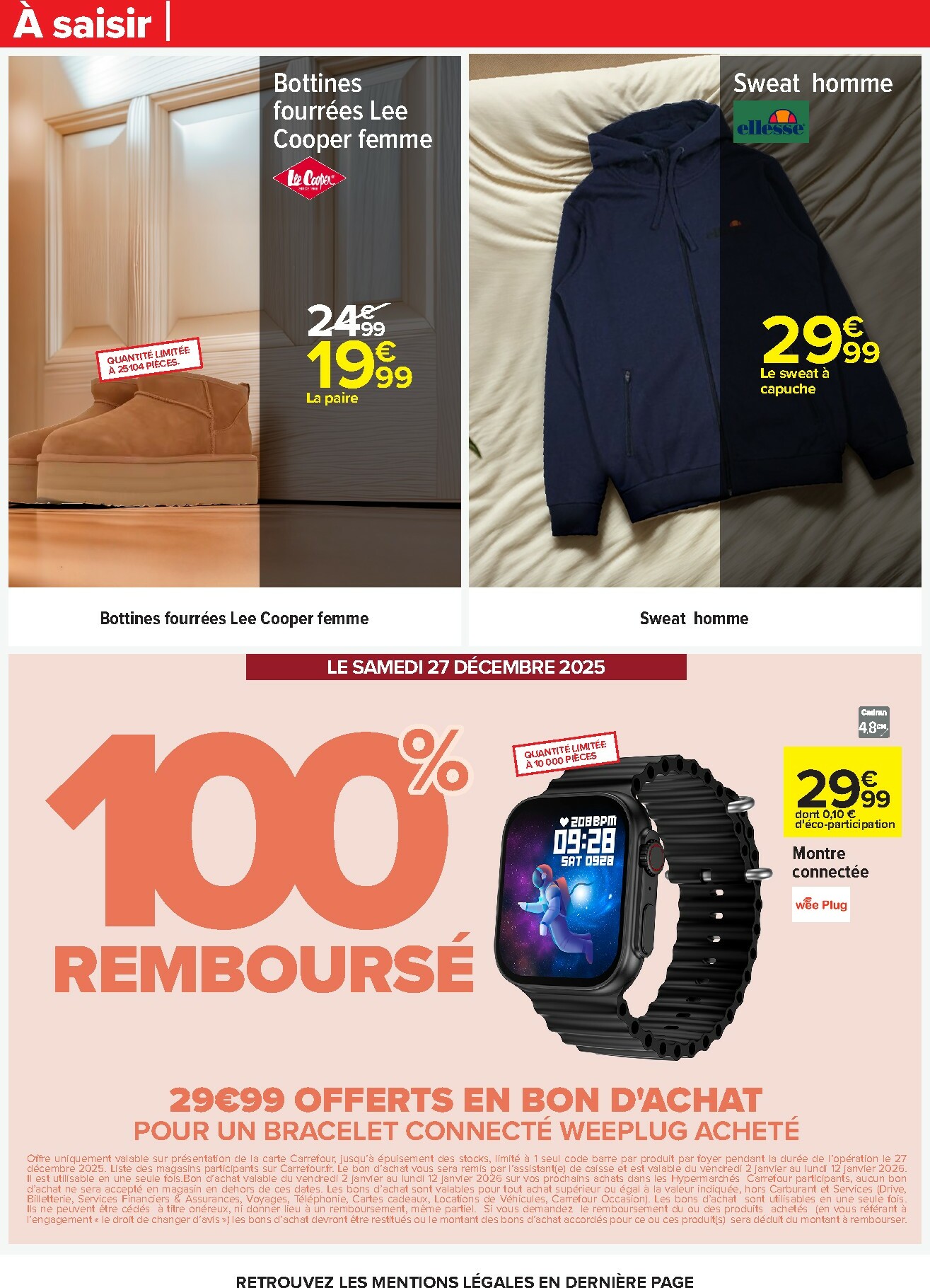 carrefour - Catalogue Carrefour valable du 23/12 au 05/01 - page: 61