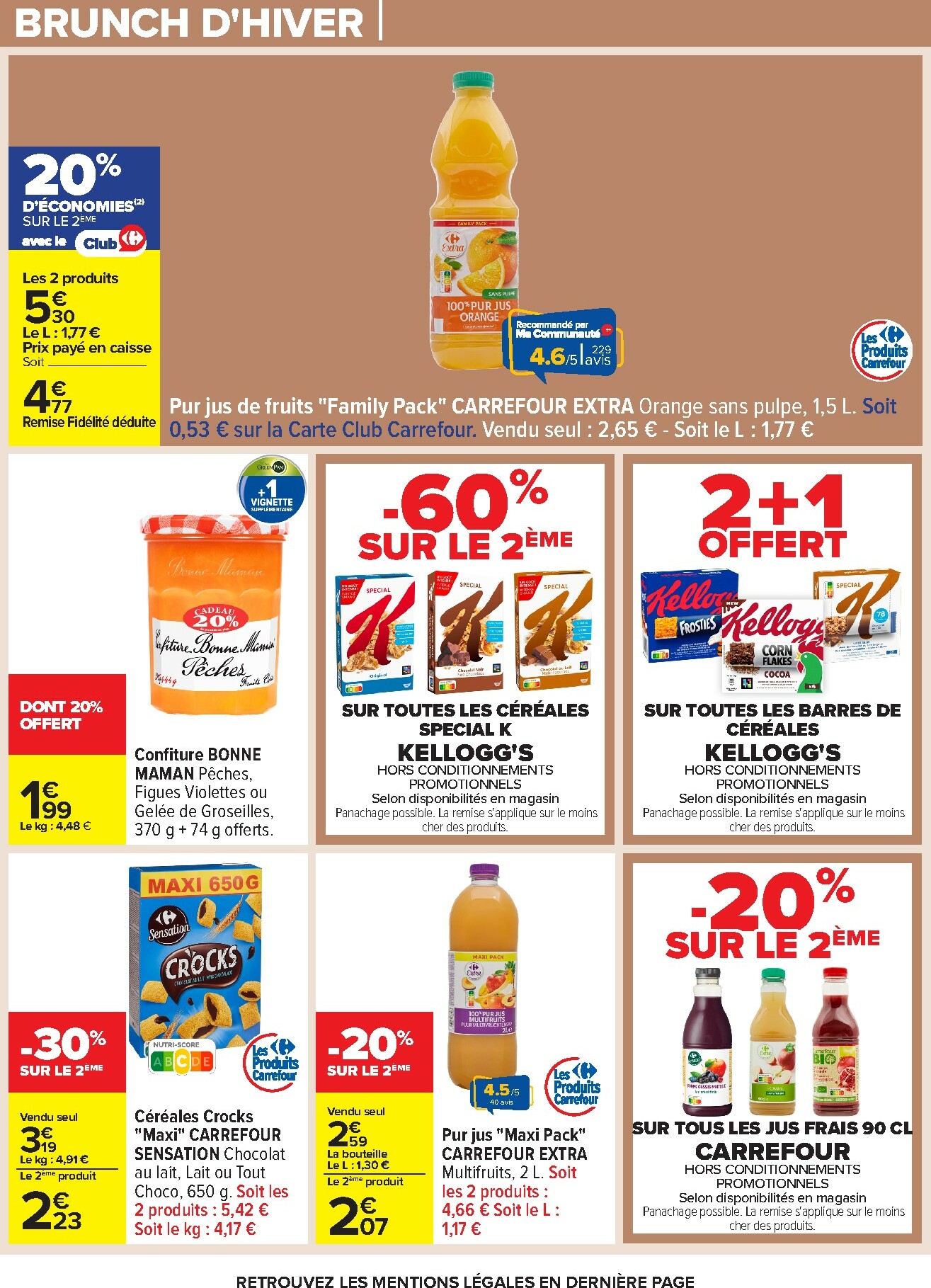 carrefour - Catalogue Carrefour valable du 23/12 au 05/01 - page: 6