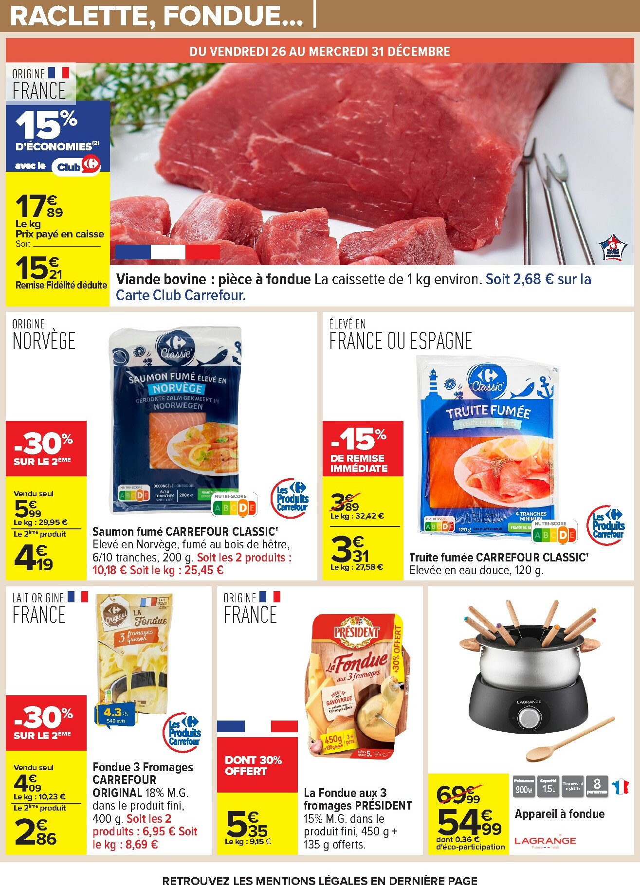 carrefour - Catalogue Carrefour valable du 23/12 au 05/01 - page: 28