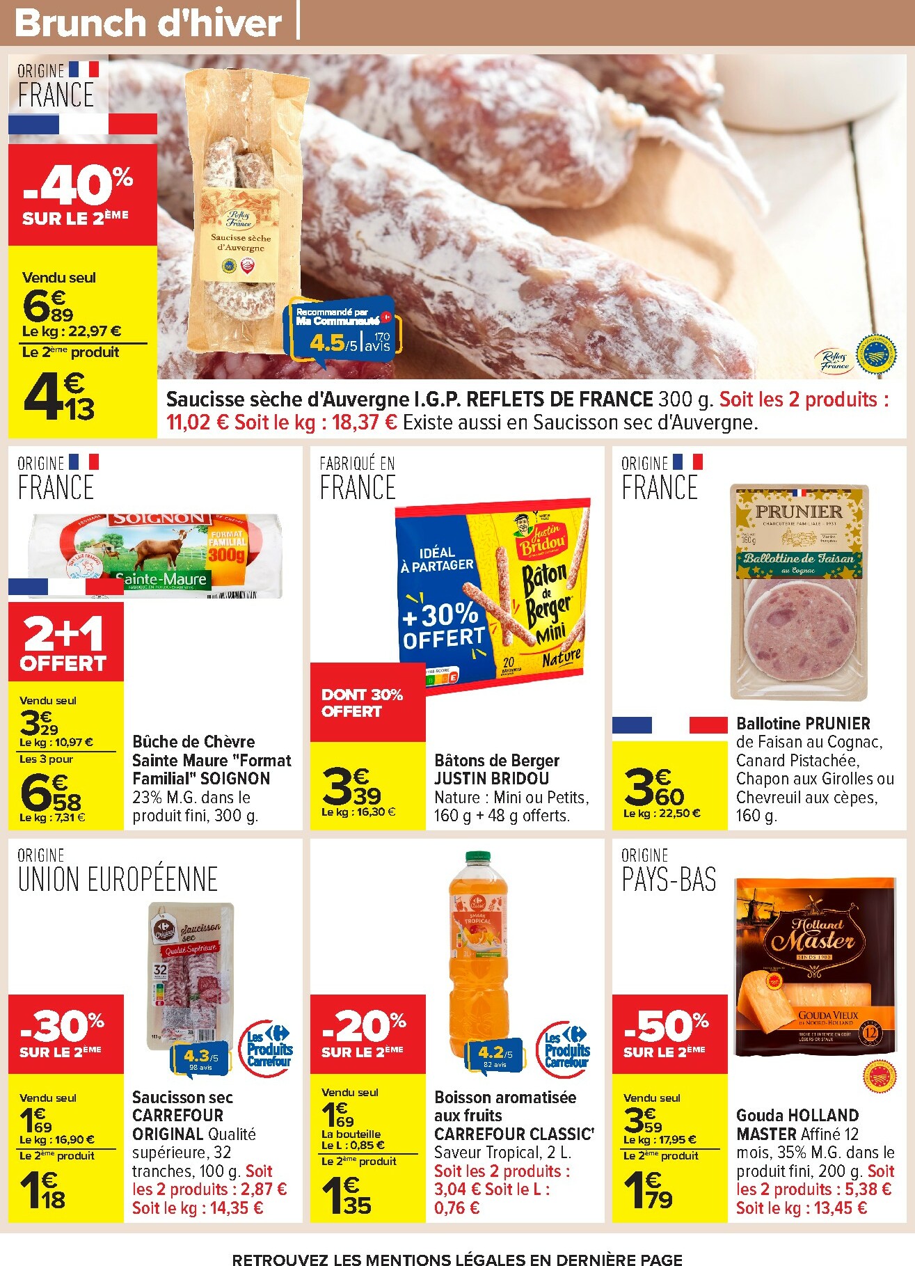 carrefour - Catalogue Carrefour valable du 23/12 au 05/01 - page: 10