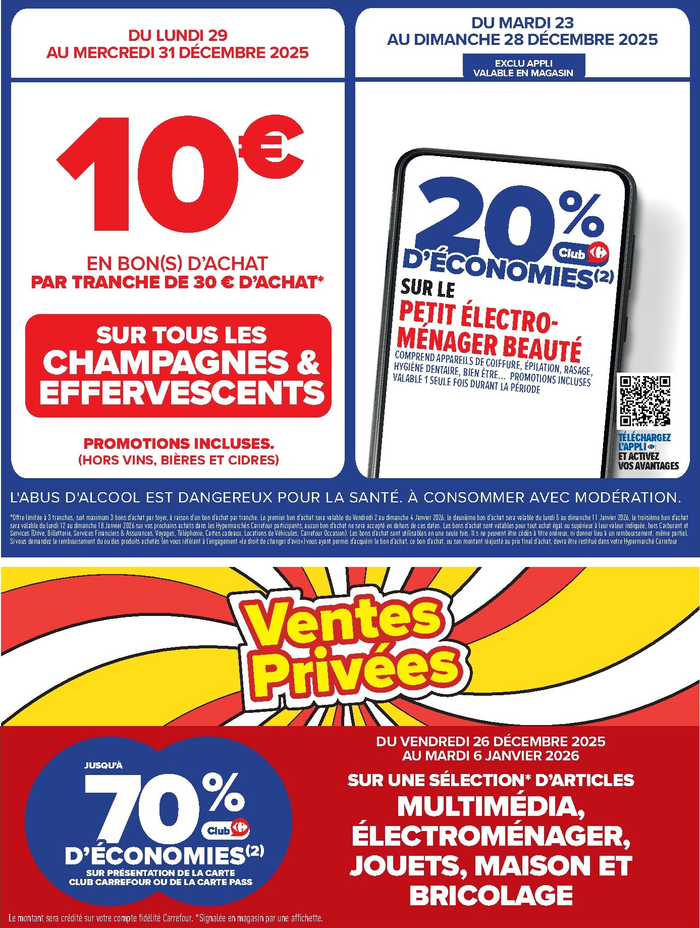 carrefour - Catalogue Carrefour valable du 23/12 au 05/01 - page: 3