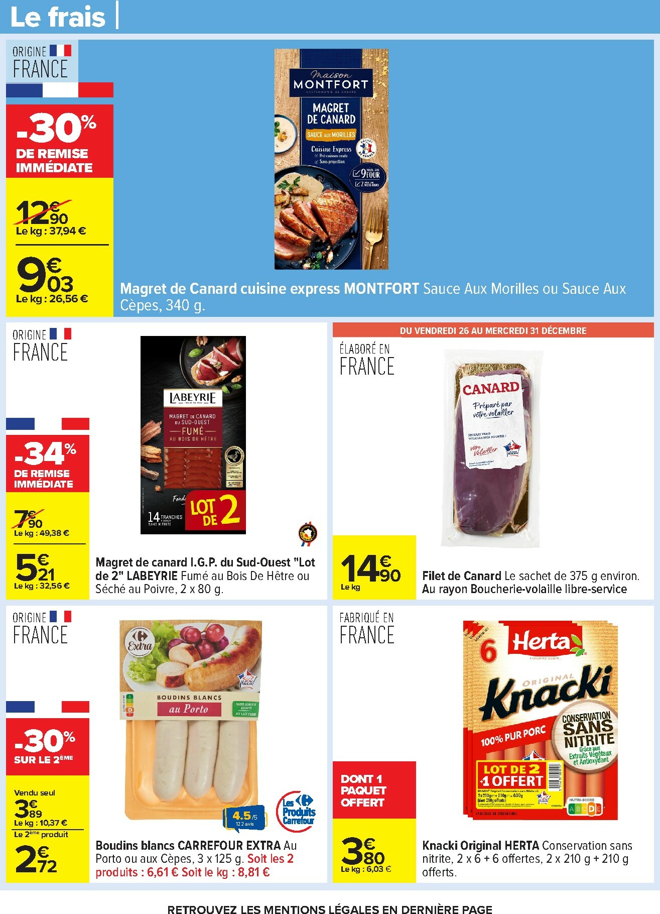 carrefour - Catalogue Carrefour valable du 23/12 au 05/01 - page: 31
