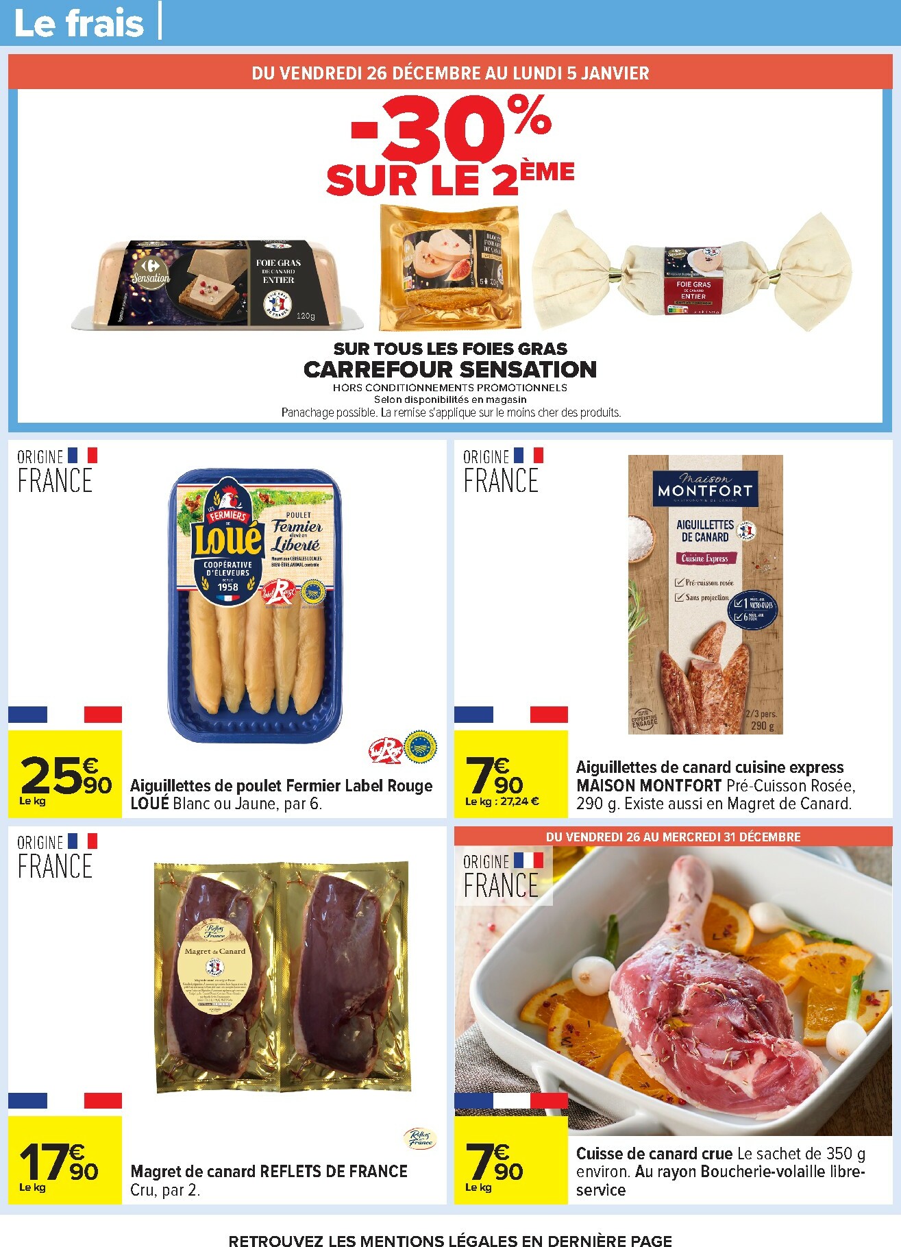 carrefour - Catalogue Carrefour valable du 23/12 au 05/01 - page: 30