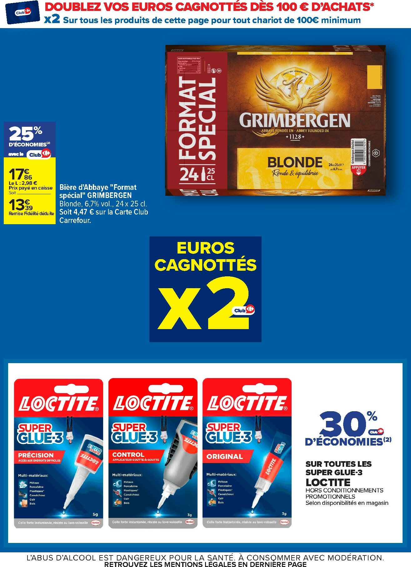 carrefour - Catalogue Carrefour - Nos Promos et Doublez Vos Euros Cagnottés valable du 29/12 au 12/01 - page: 11