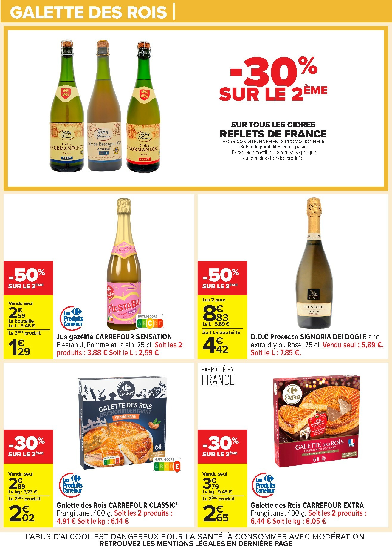 carrefour - Catalogue Carrefour - Nos Promos et Doublez Vos Euros Cagnottés valable du 29/12 au 12/01 - page: 35