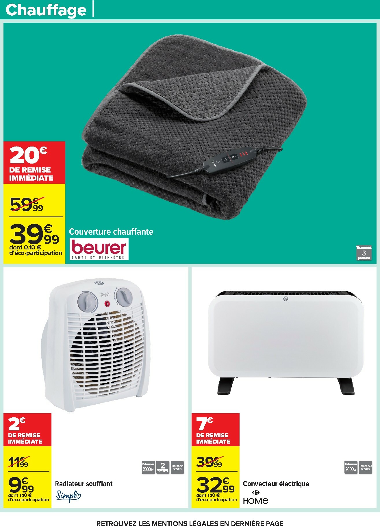 carrefour - Catalogue Carrefour - Nos Promos et Doublez Vos Euros Cagnottés valable du 29/12 au 12/01 - page: 76