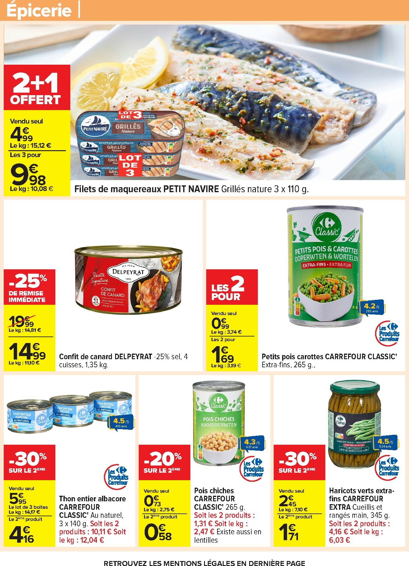 carrefour - Catalogue Carrefour - Nos Promos et Doublez Vos Euros Cagnottés valable du 29/12 au 12/01 - page: 51