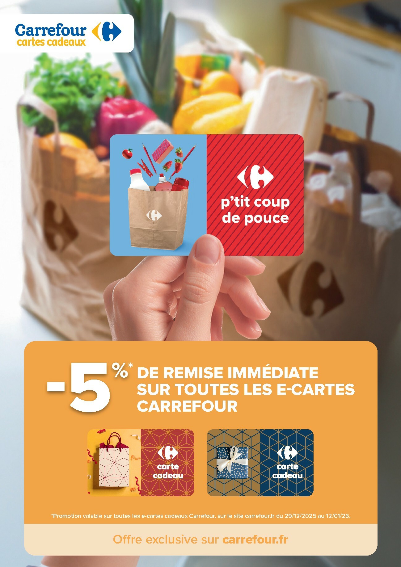 carrefour - Catalogue Carrefour - Nos Promos et Doublez Vos Euros Cagnottés valable du 29/12 au 12/01 - page: 3
