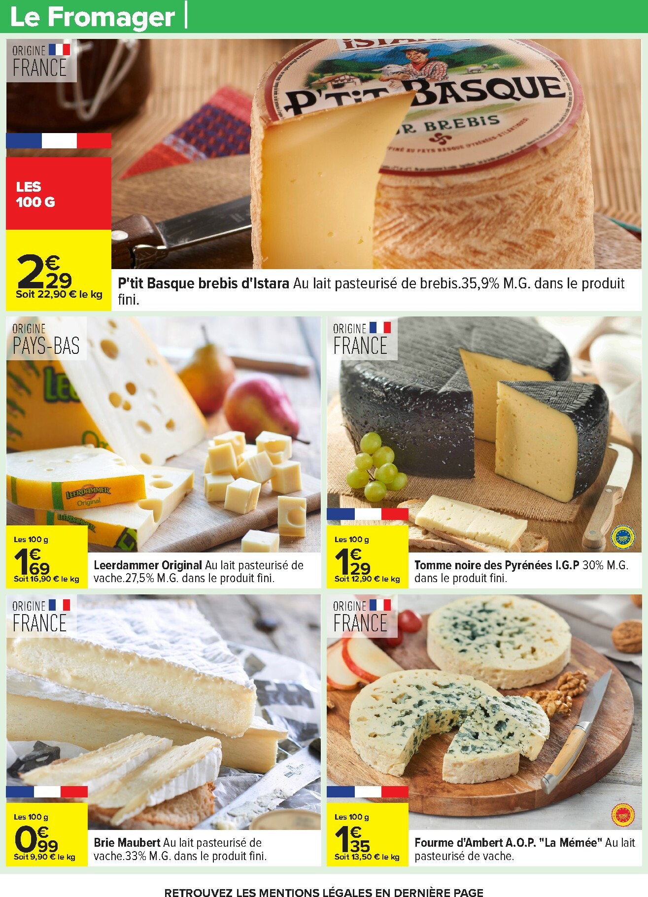carrefour - Catalogue Carrefour - Nos Promos et Doublez Vos Euros Cagnottés valable du 29/12 au 12/01 - page: 27