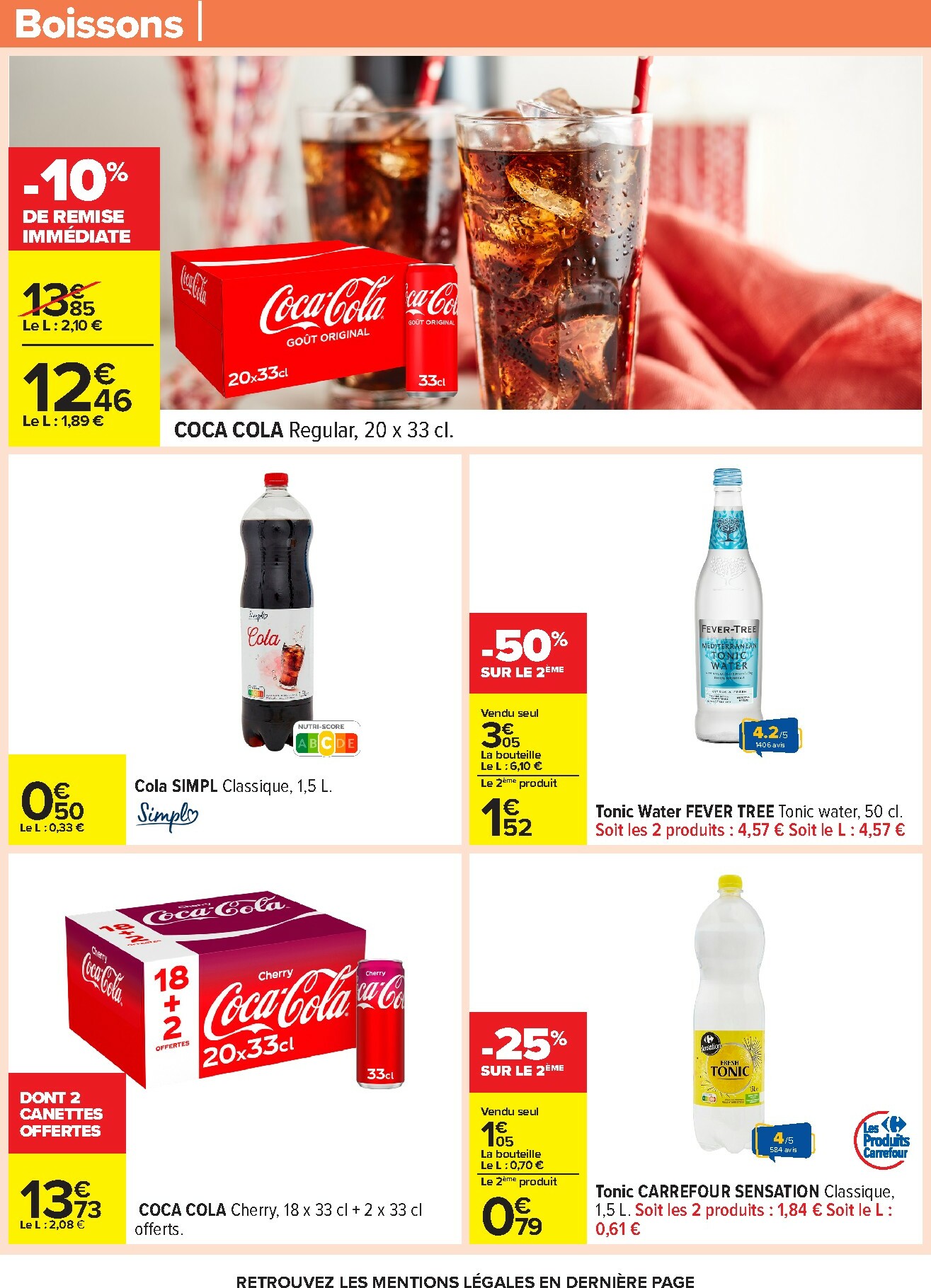 carrefour - Catalogue Carrefour - Nos Promos et Doublez Vos Euros Cagnottés valable du 29/12 au 12/01 - page: 59
