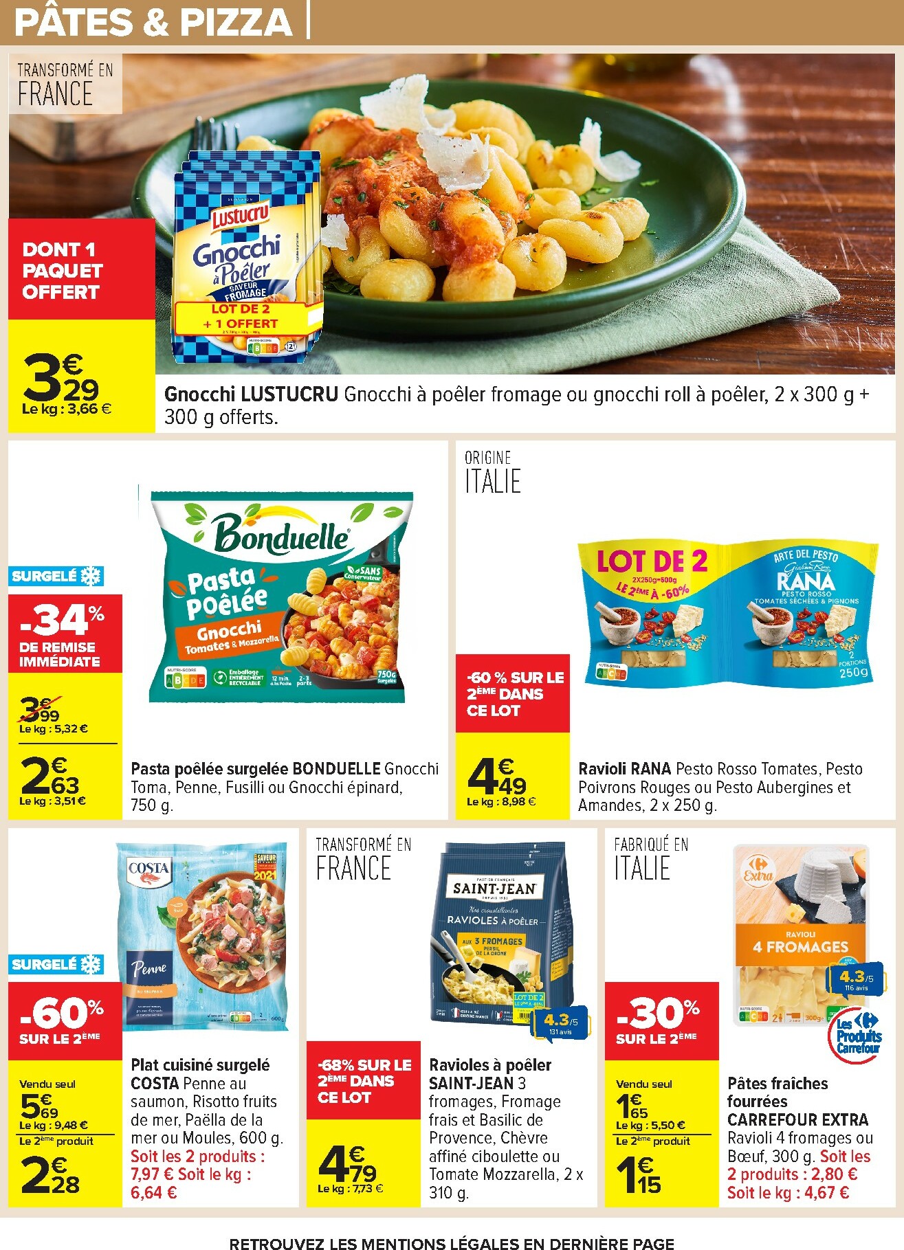 carrefour - Catalogue Carrefour - Nos Promos et Doublez Vos Euros Cagnottés valable du 29/12 au 12/01 - page: 50