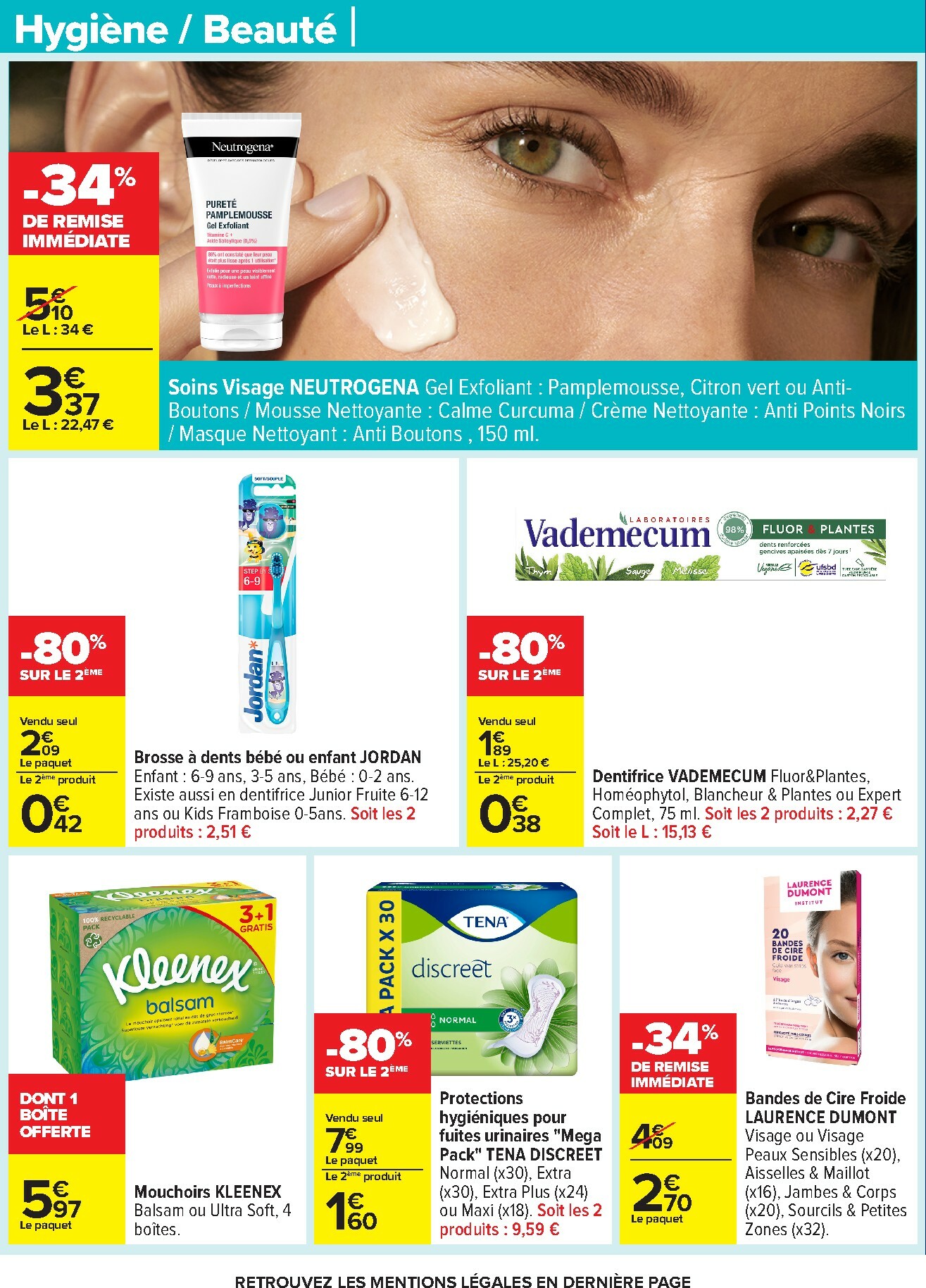 carrefour - Catalogue Carrefour - Nos Promos et Doublez Vos Euros Cagnottés valable du 29/12 au 12/01 - page: 66