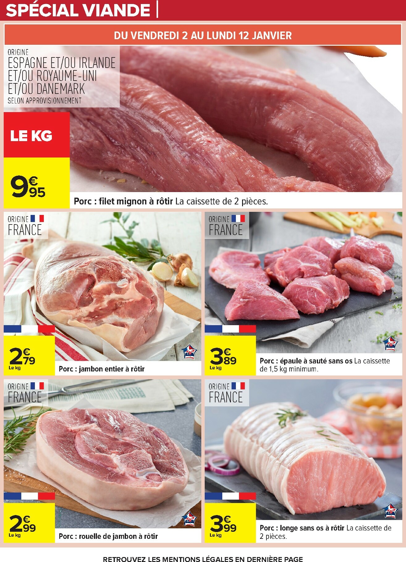 carrefour - Catalogue Carrefour - Nos Promos et Doublez Vos Euros Cagnottés valable du 29/12 au 12/01 - page: 14