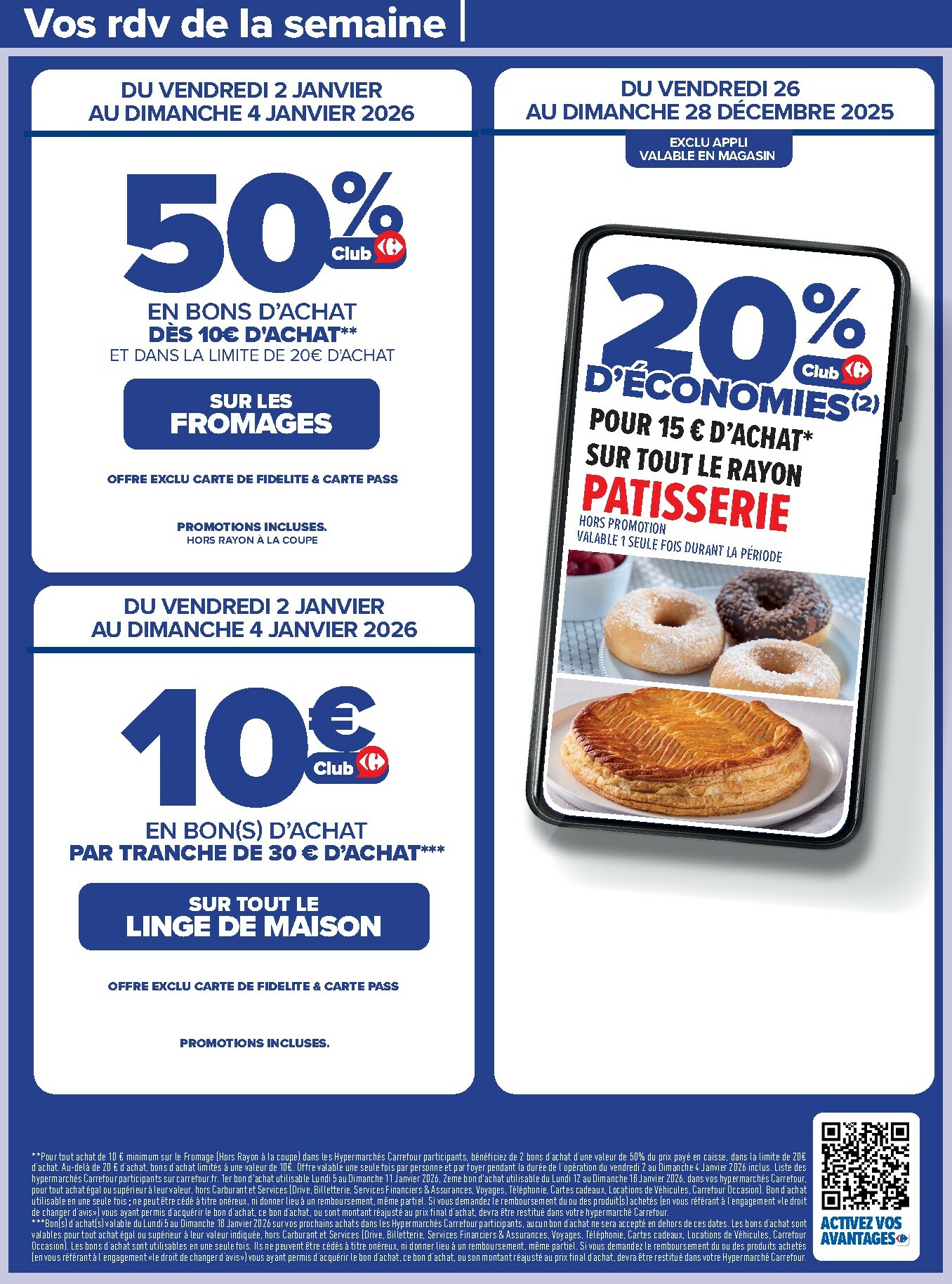carrefour - Catalogue Carrefour - Nos Promos et Doublez Vos Euros Cagnottés valable du 29/12 au 12/01 - page: 5