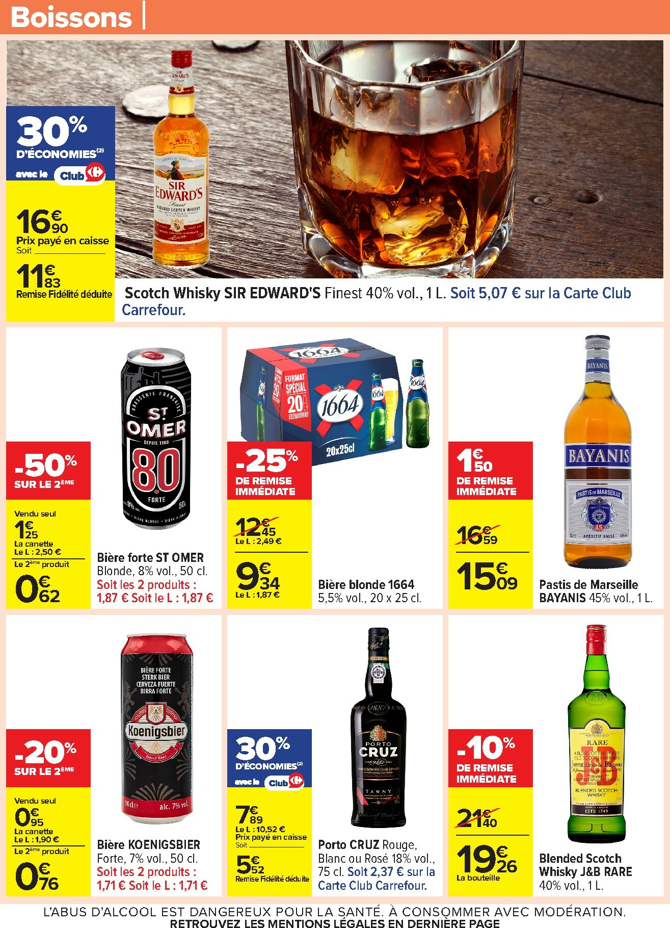 carrefour - Catalogue Carrefour - Nos Promos et Doublez Vos Euros Cagnottés valable du 29/12 au 12/01 - page: 61