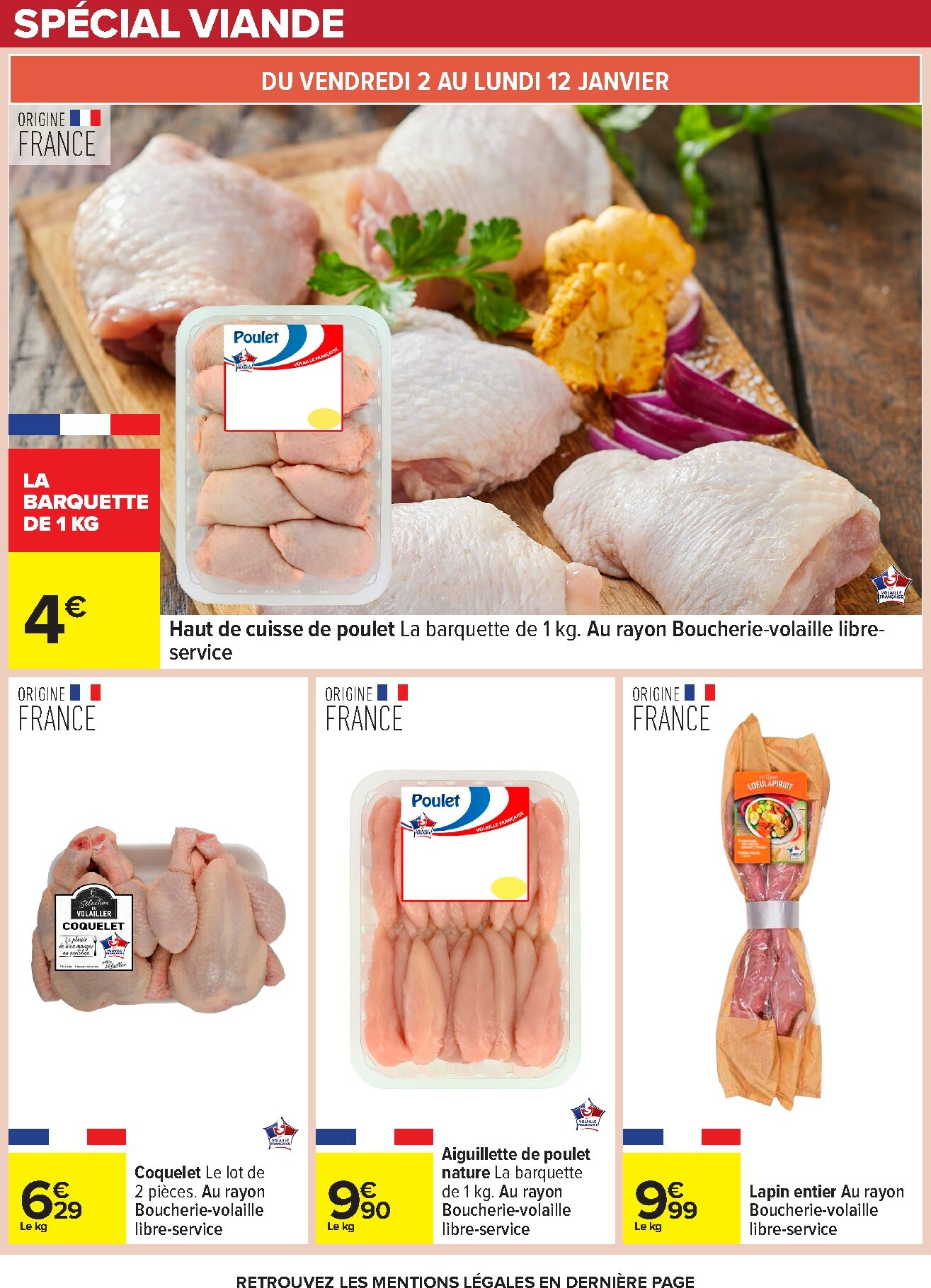 carrefour - Catalogue Carrefour - Nos Promos et Doublez Vos Euros Cagnottés valable du 29/12 au 12/01 - page: 22