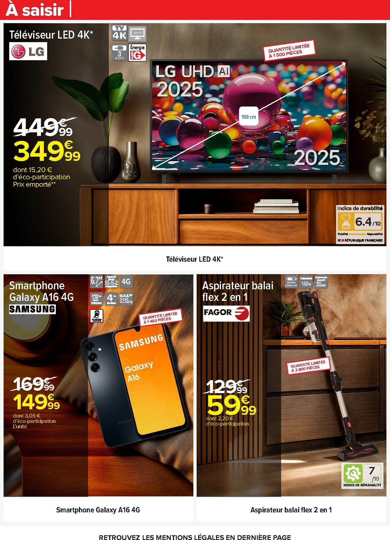 carrefour - Catalogue Carrefour - Nos Promos et Doublez Vos Euros Cagnottés valable du 29/12 au 12/01 - page: 82