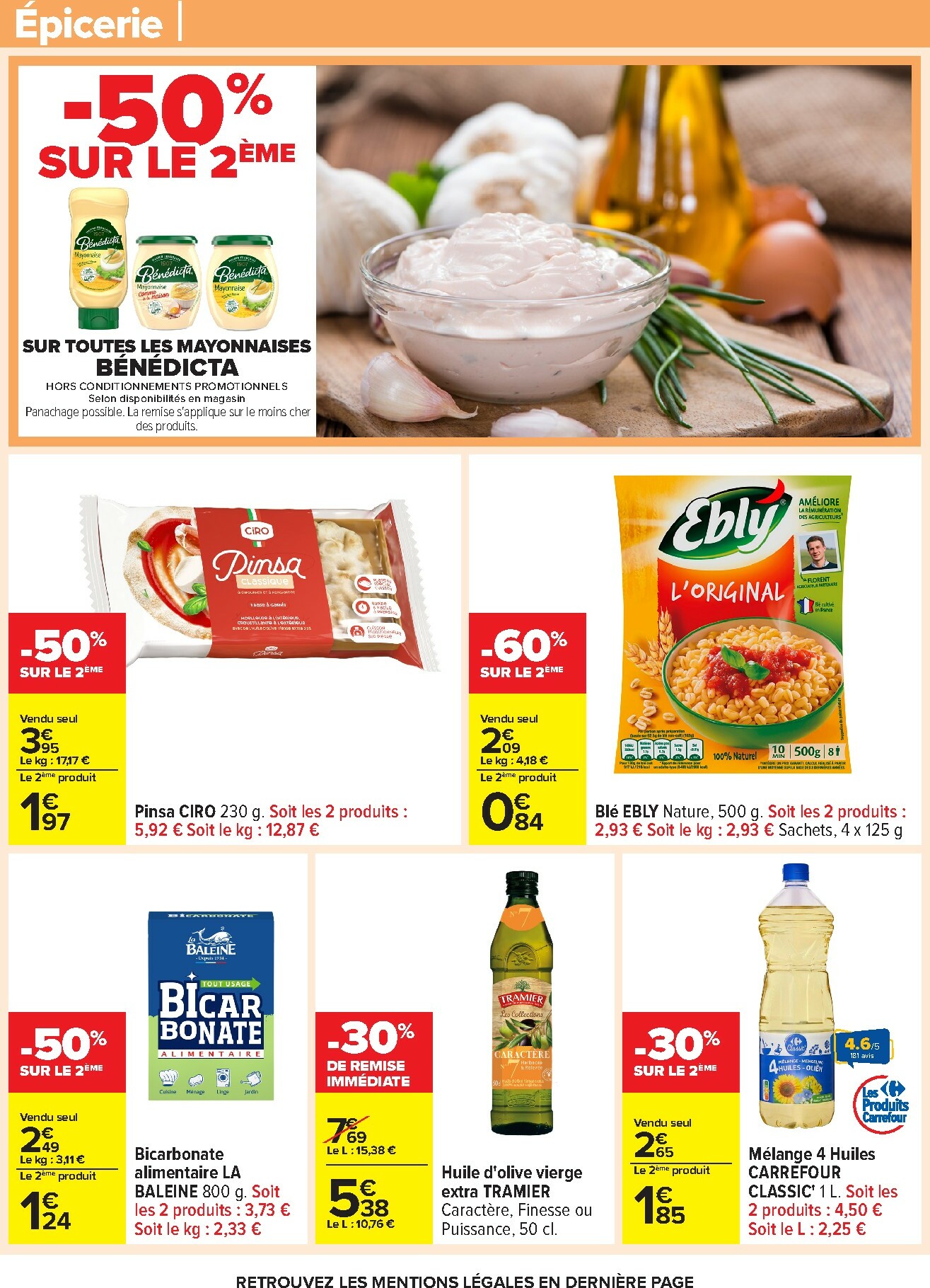 carrefour - Catalogue Carrefour - Nos Promos et Doublez Vos Euros Cagnottés valable du 29/12 au 12/01 - page: 52