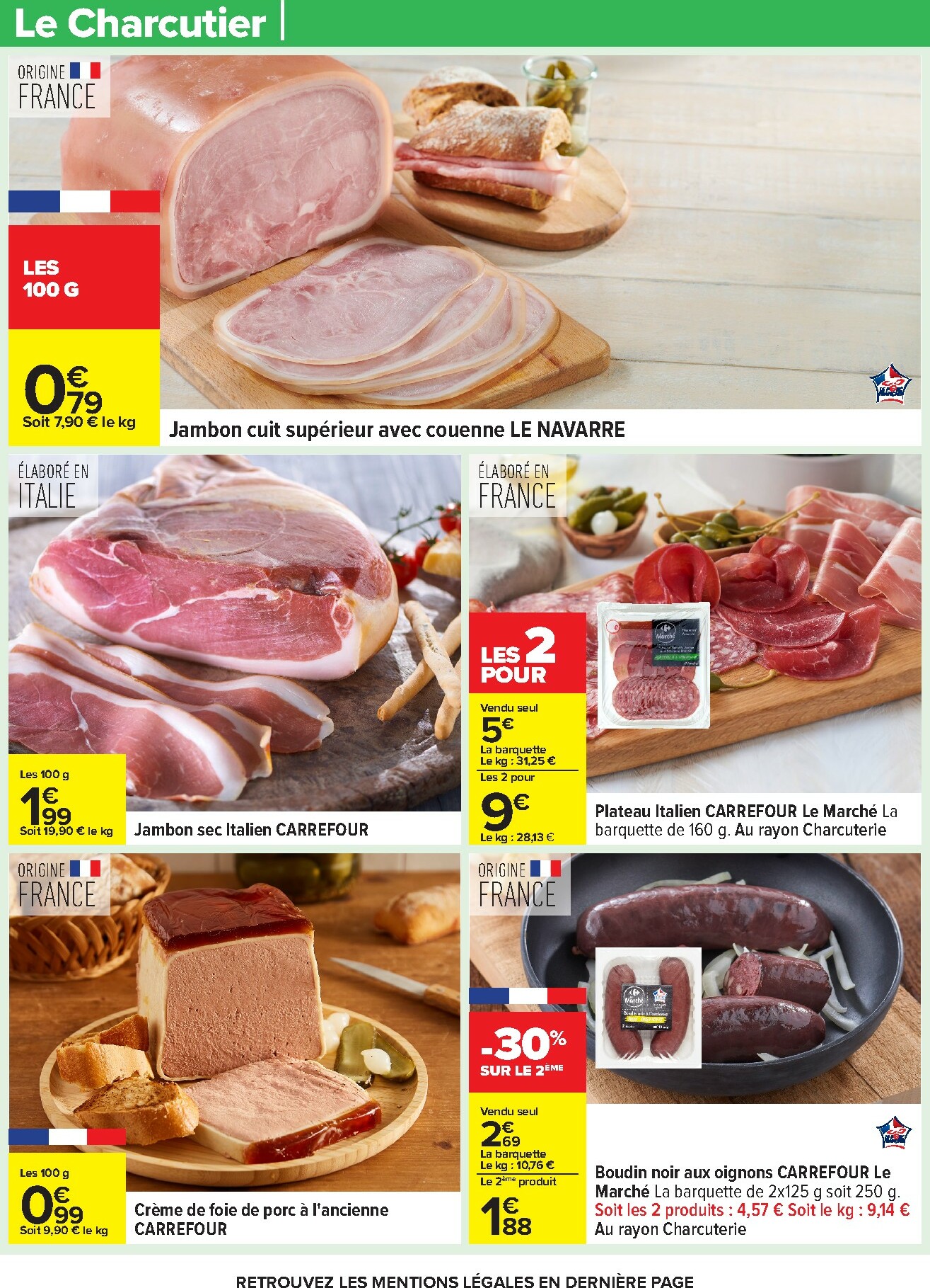 carrefour - Catalogue Carrefour - Nos Promos et Doublez Vos Euros Cagnottés valable du 29/12 au 12/01 - page: 25