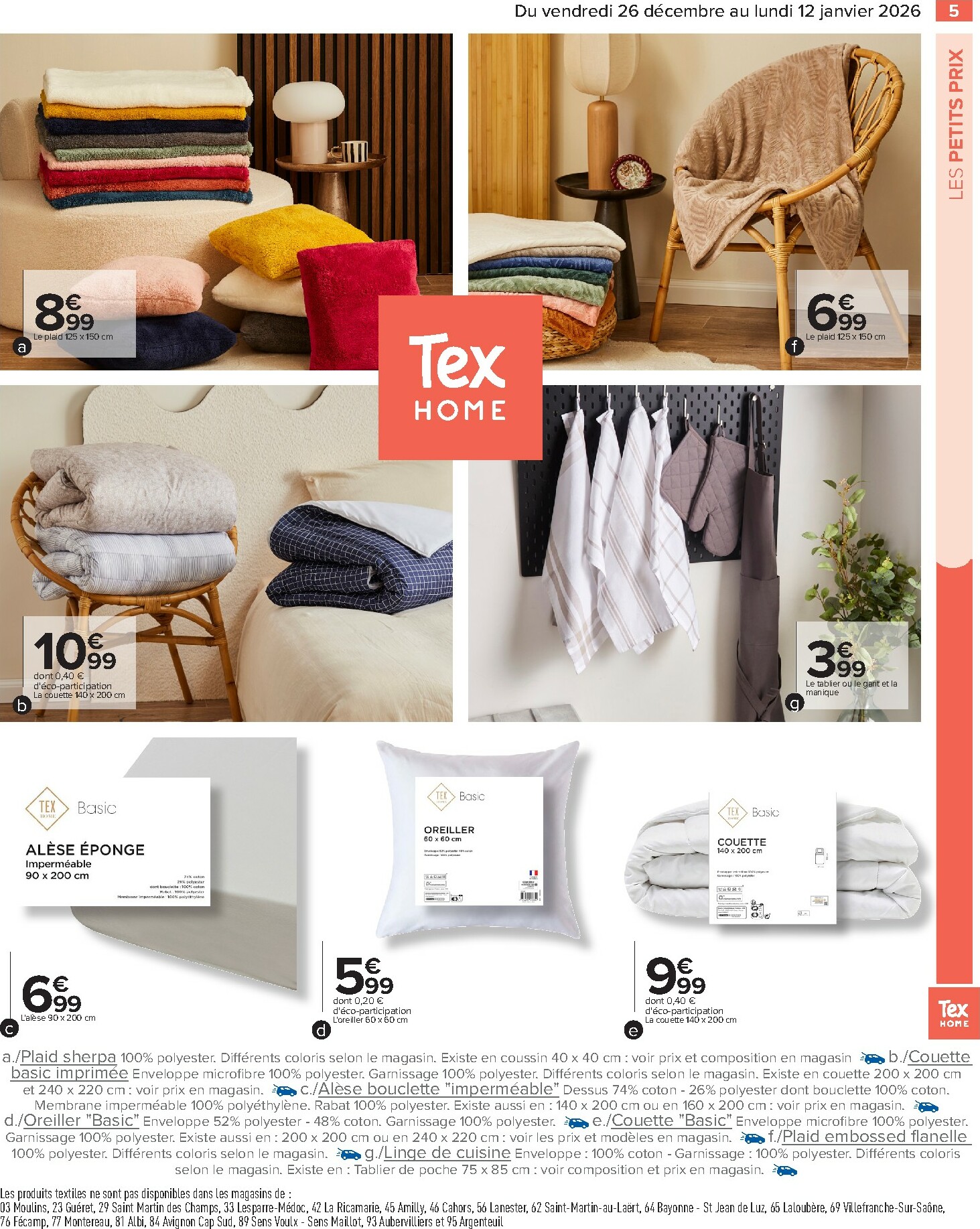 carrefour - Catalogue Carrefour - Le Blanc valable du 26/12 au 12/01 - page: 7