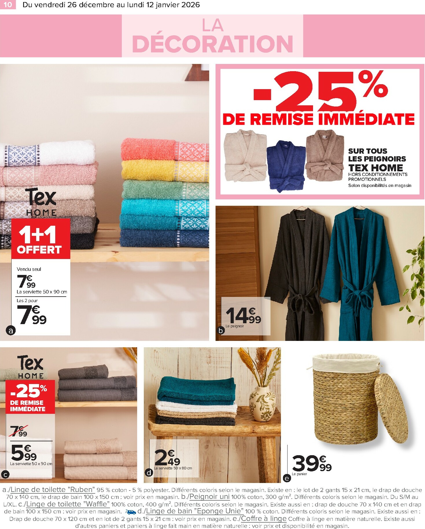 carrefour - Catalogue Carrefour - Le Blanc valable du 26/12 au 12/01 - page: 12