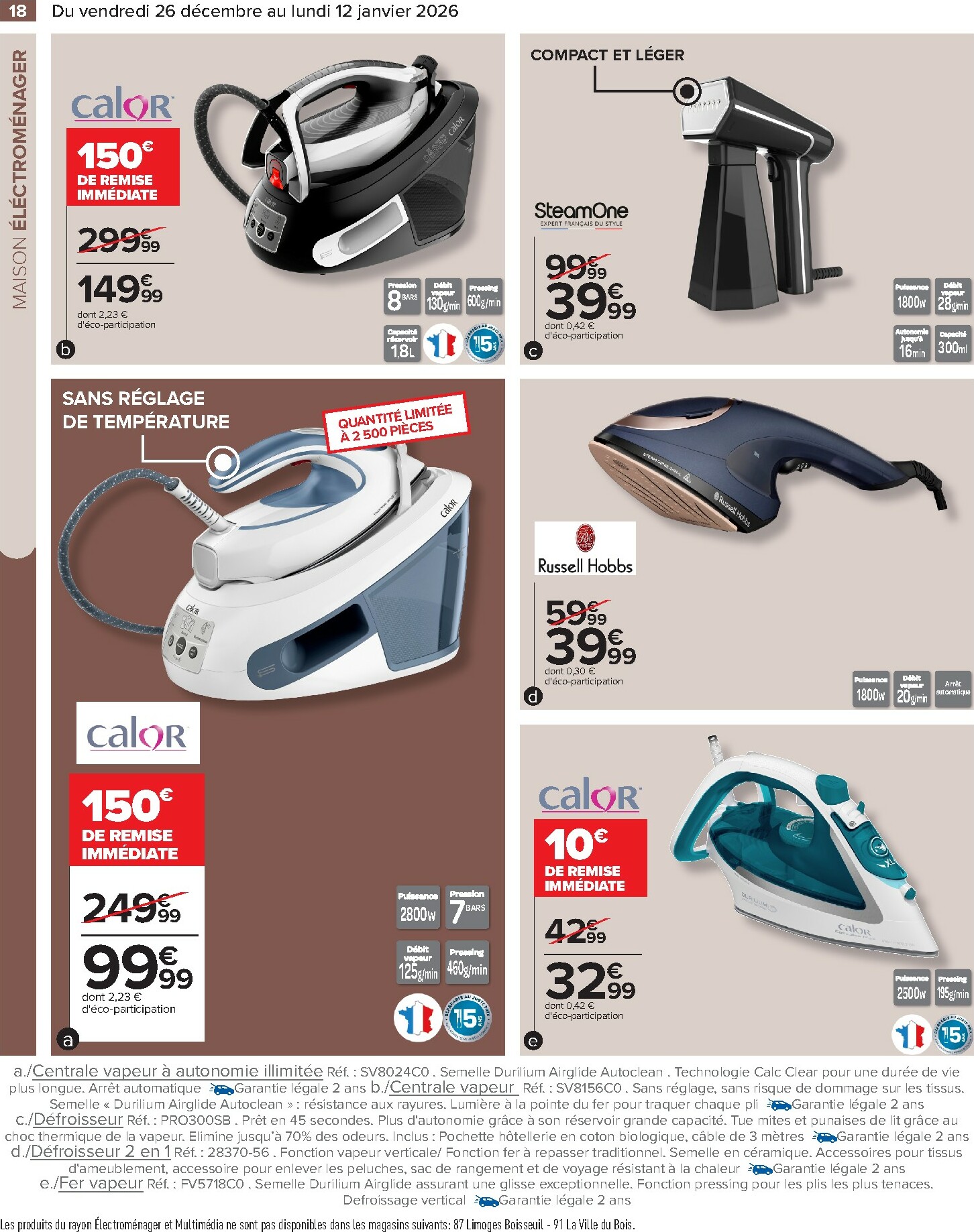 carrefour - Catalogue Carrefour - Le Blanc valable du 26/12 au 12/01 - page: 20