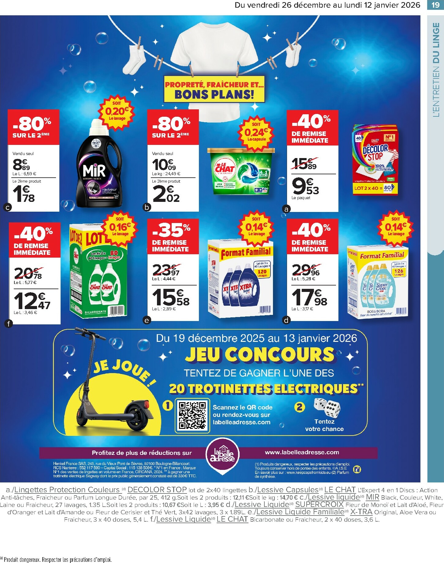 carrefour - Catalogue Carrefour - Le Blanc valable du 26/12 au 12/01 - page: 21