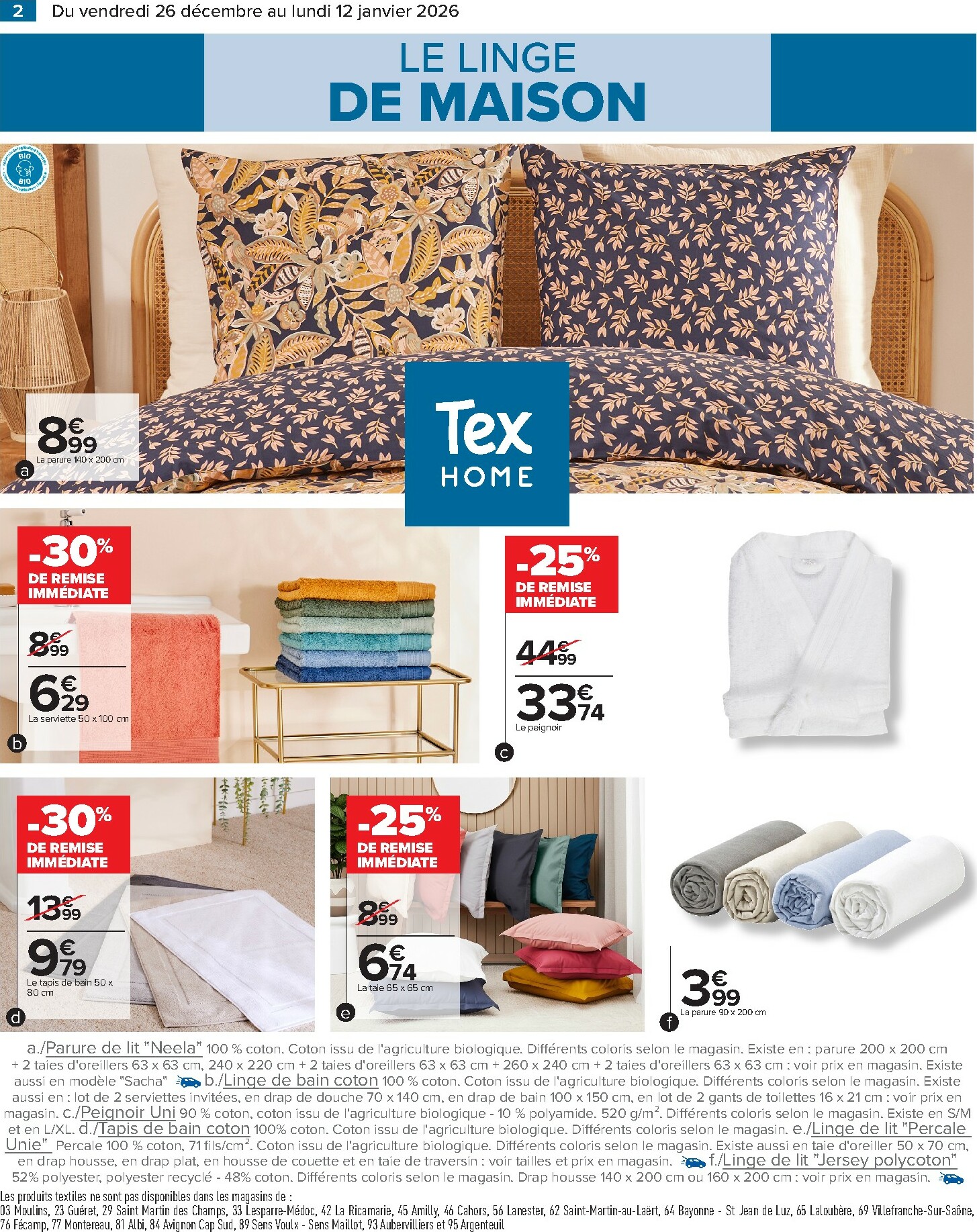 carrefour - Catalogue Carrefour - Le Blanc valable du 26/12 au 12/01 - page: 4