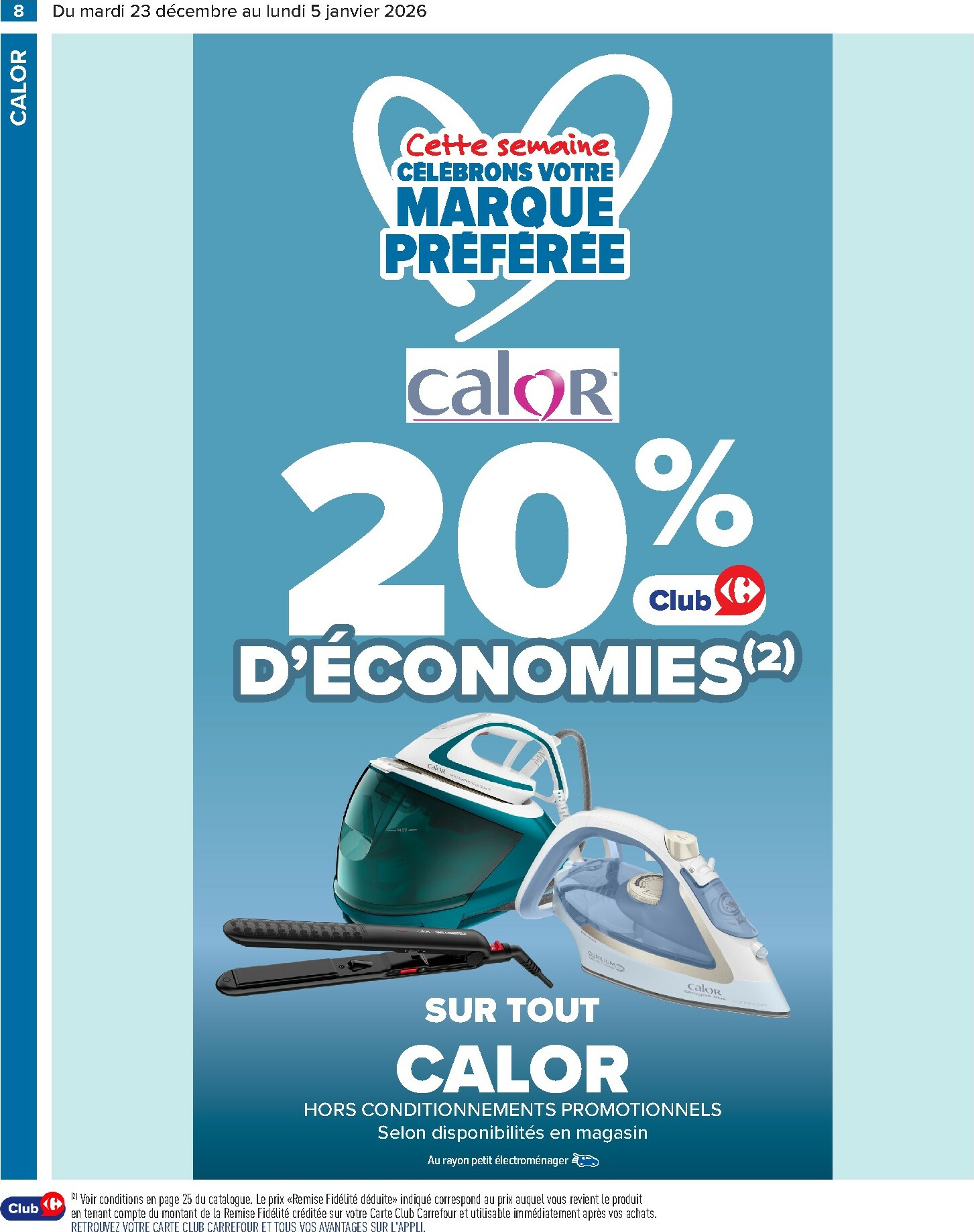 carrefour - Catalogue Carrefour - Électroménager valable du 23/12 au 05/01 - page: 10