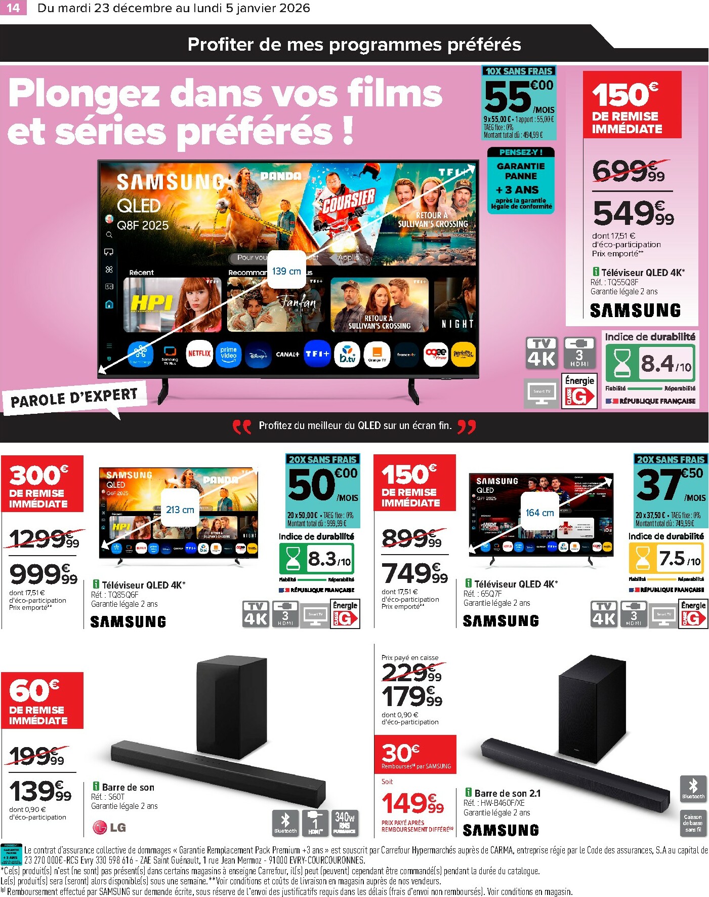 carrefour - Catalogue Carrefour - Électroménager valable du 23/12 au 05/01 - page: 16